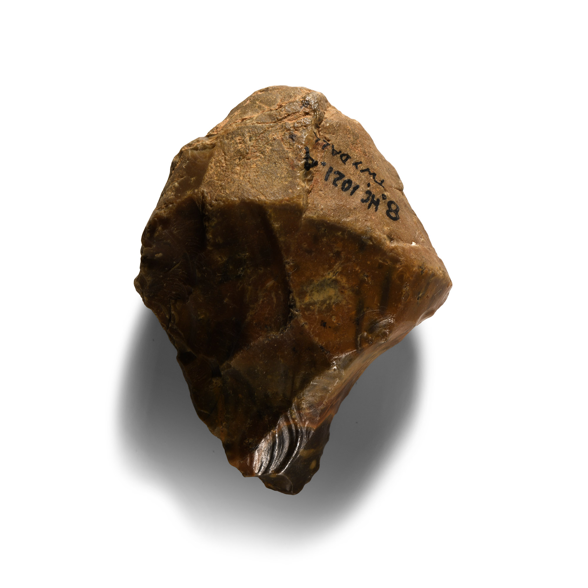 Stone Age Twydall Knapped Flint Proto-Handaxe