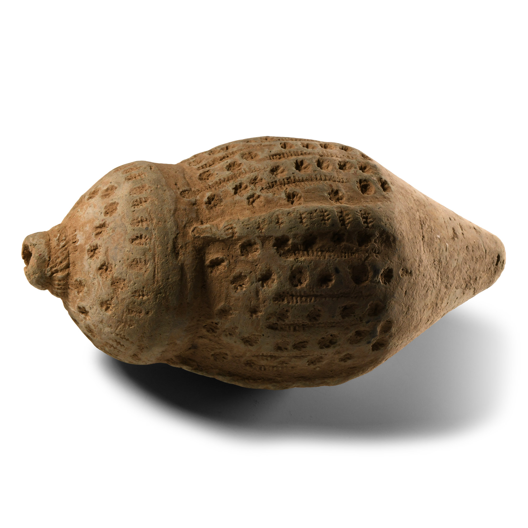 Turco-Mongol 'Greek Fire' Ceramic Fire Bomb or Hand Grenade