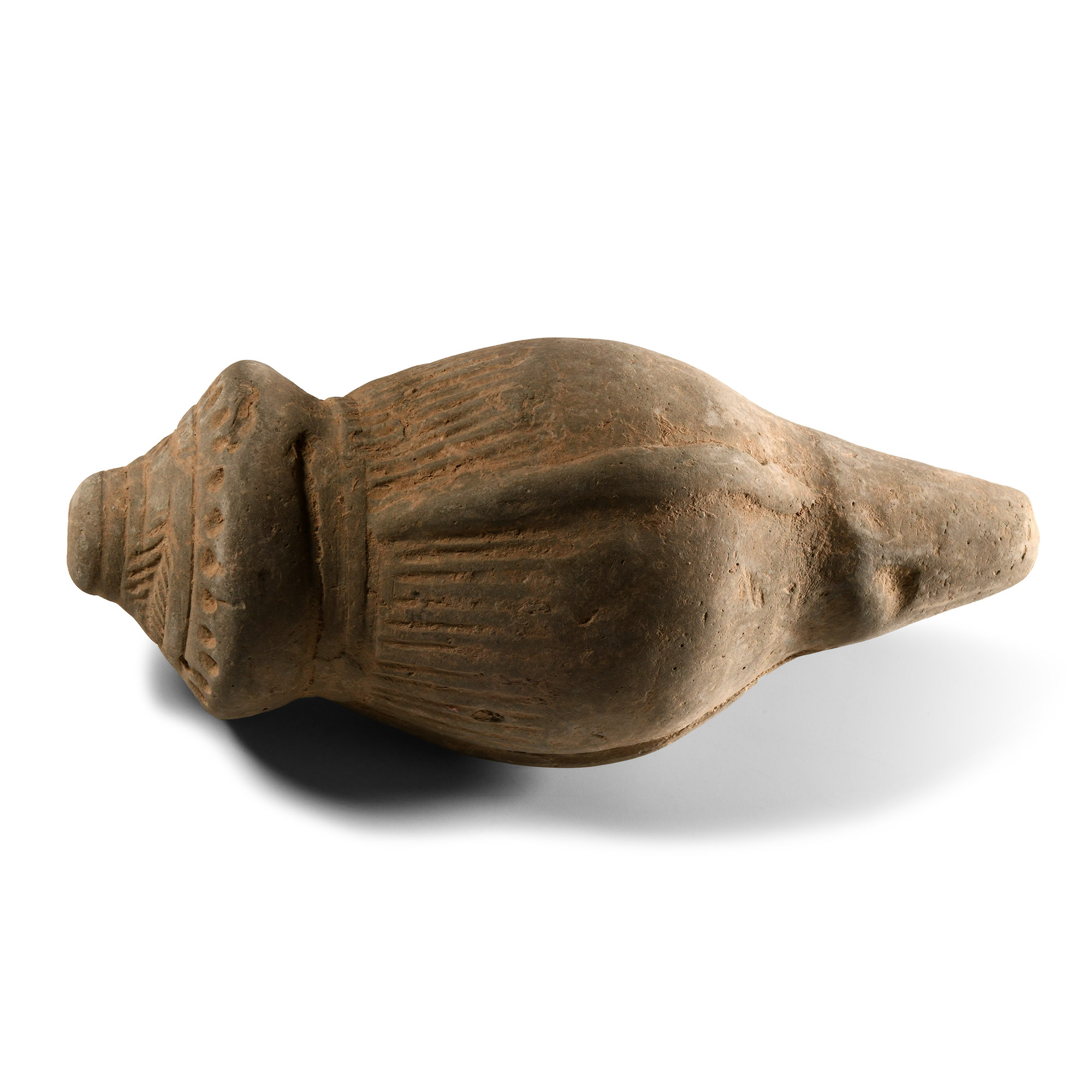 Turco-Mongol 'Greek Fire' Ceramic Fire Bomb or Hand Grenade