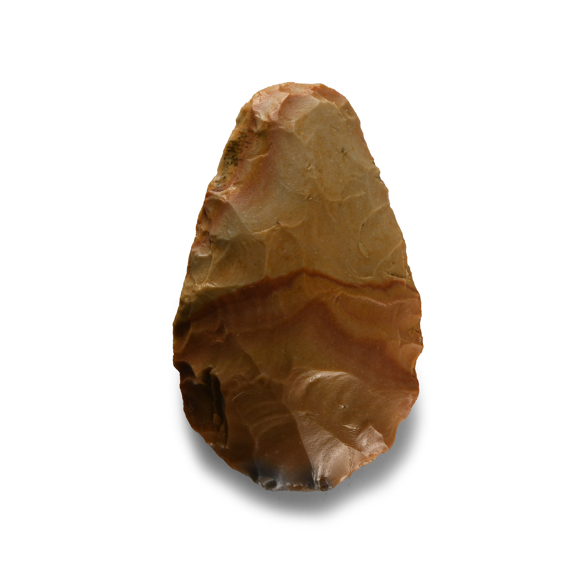 Stone Age 'Lalinde' Knapped Flint Cordate Handaxe