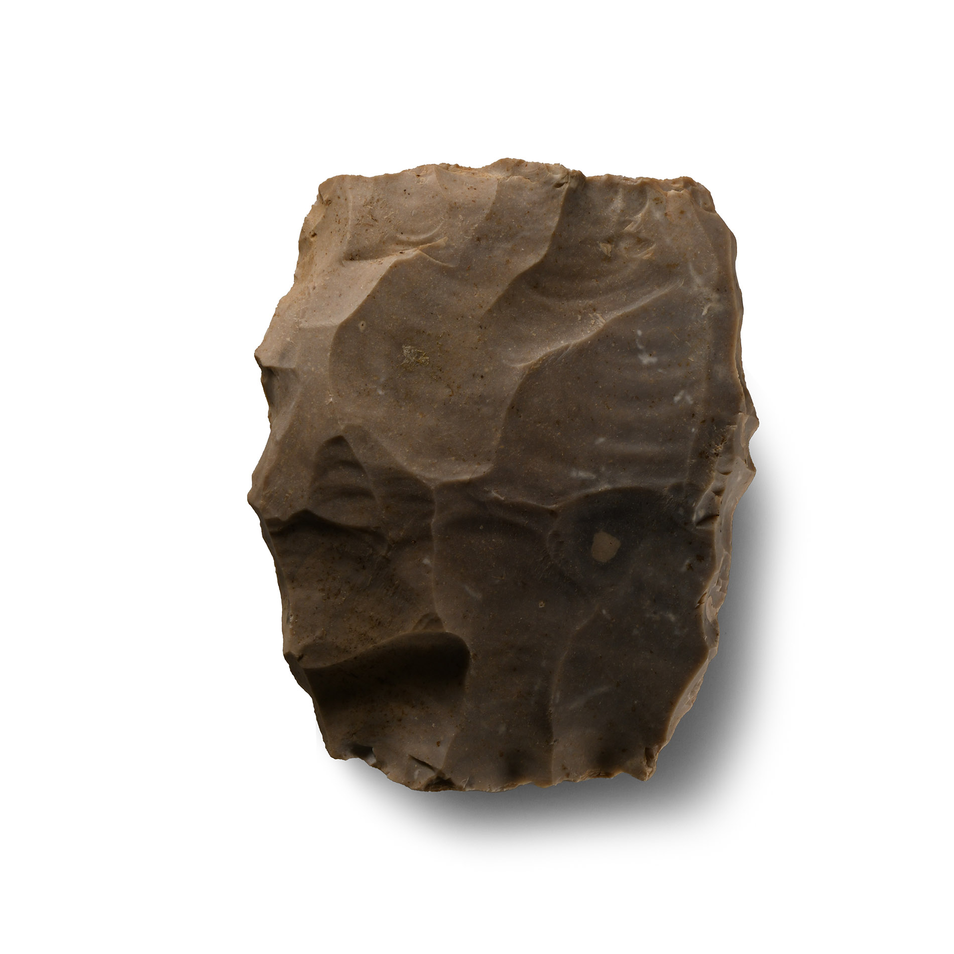 Stone Age 'Spiennes' Knapped Flint Handaxe