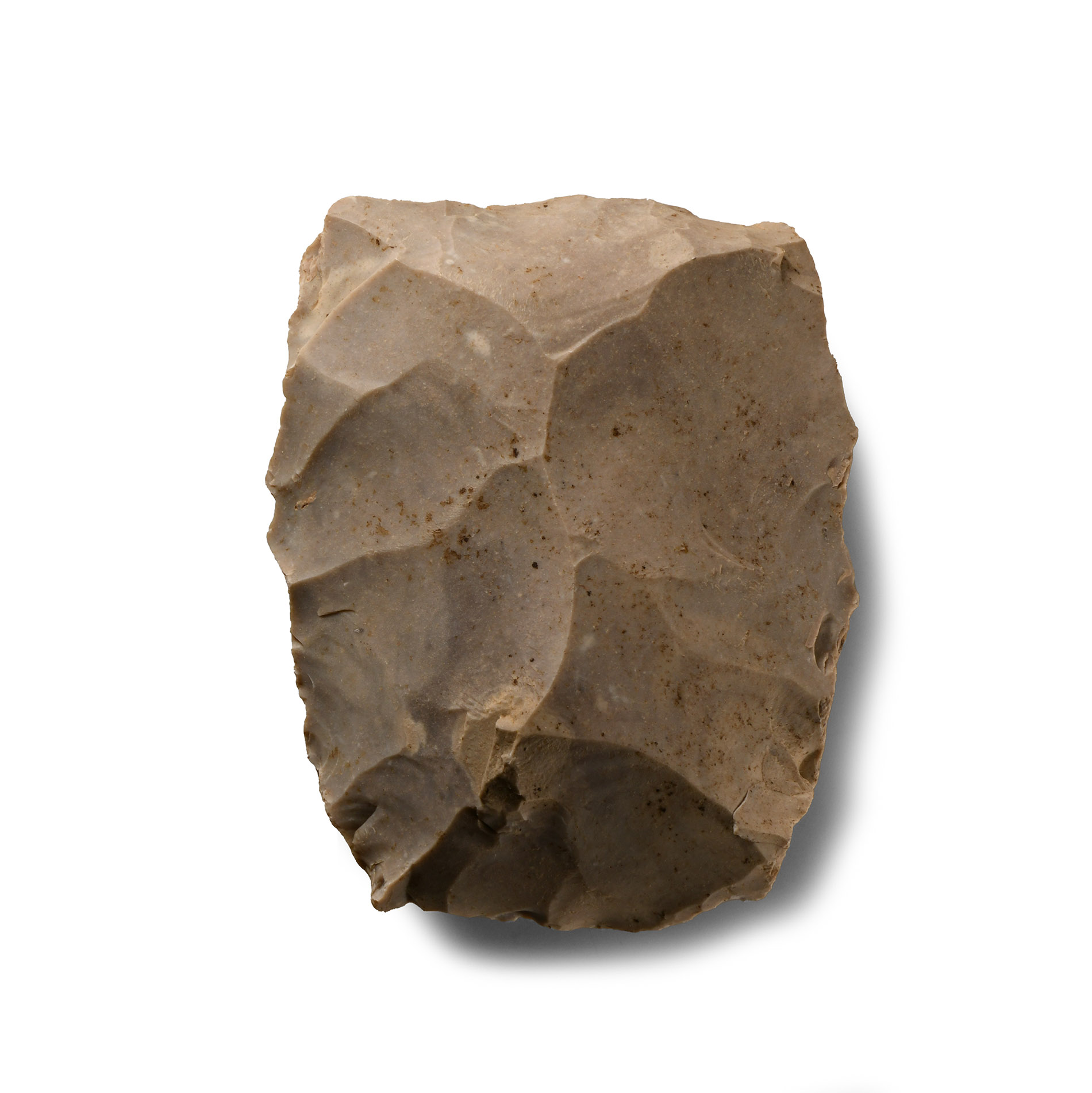 Stone Age 'Spiennes' Knapped Flint Handaxe