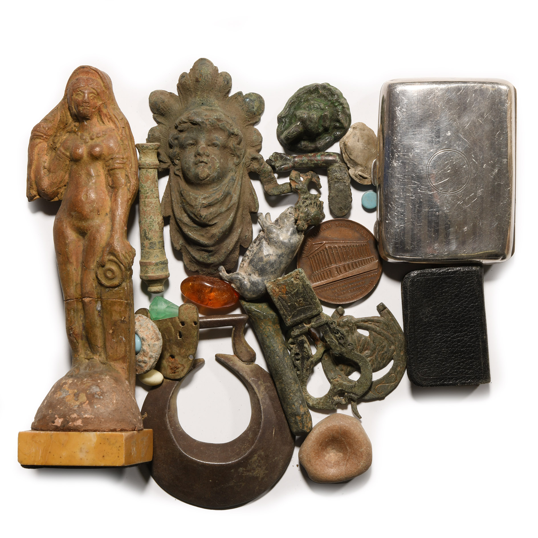 Post Medieval Bronze and Other Artefact Group