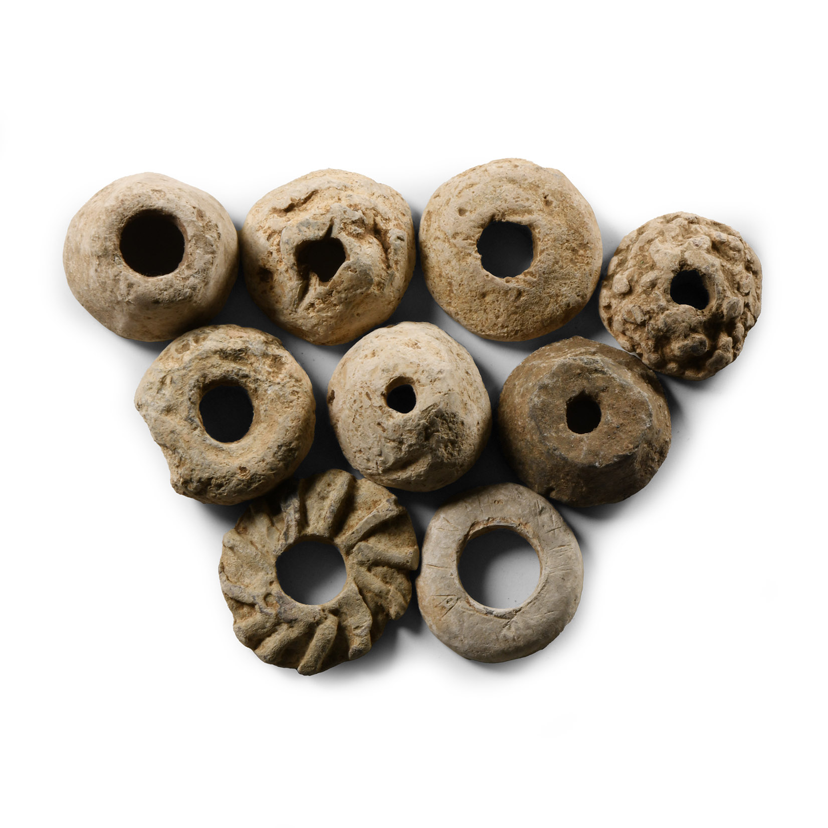 Medieval 'Essex' Lead Spindle Whorl Collection