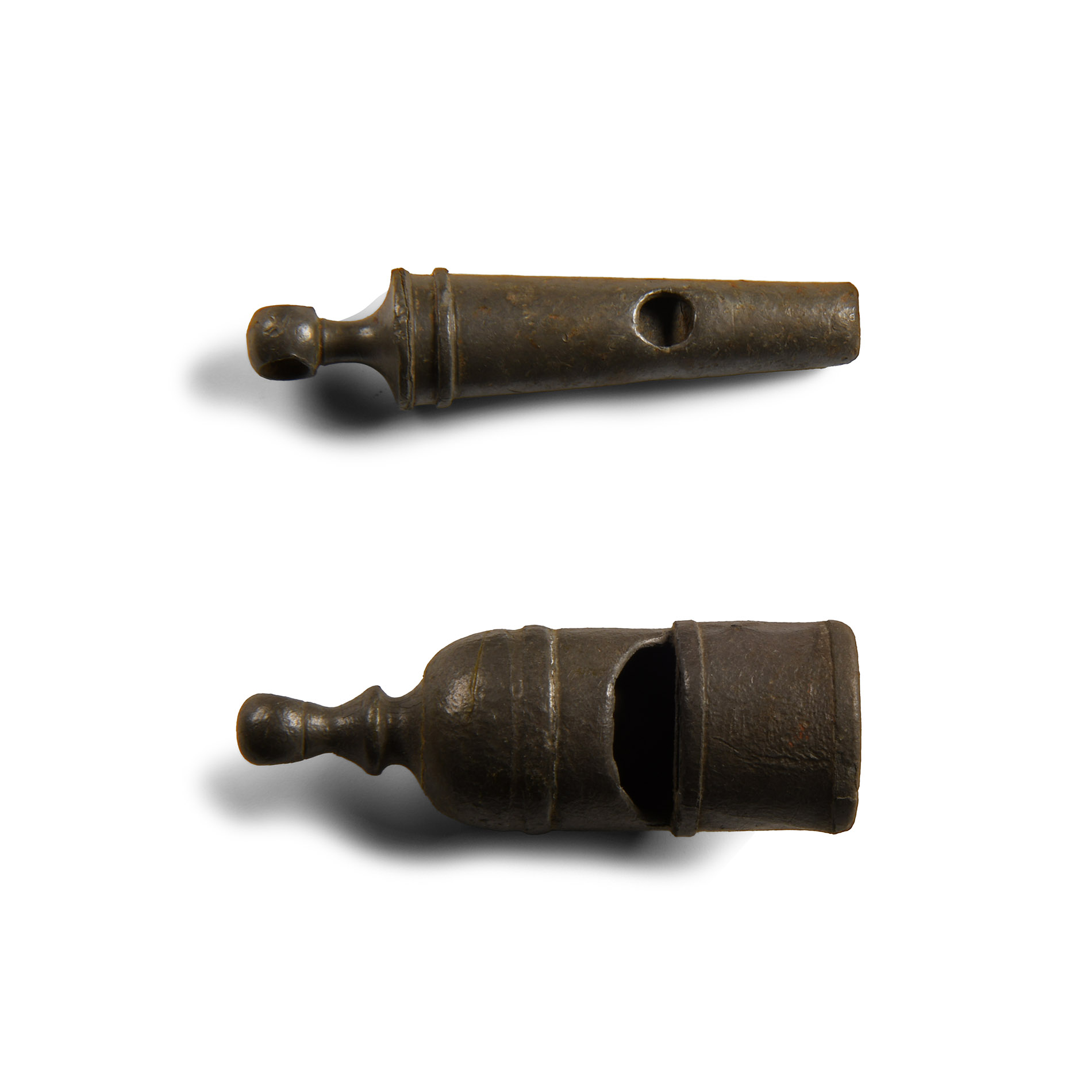 Georgian Pewter Whistle Group