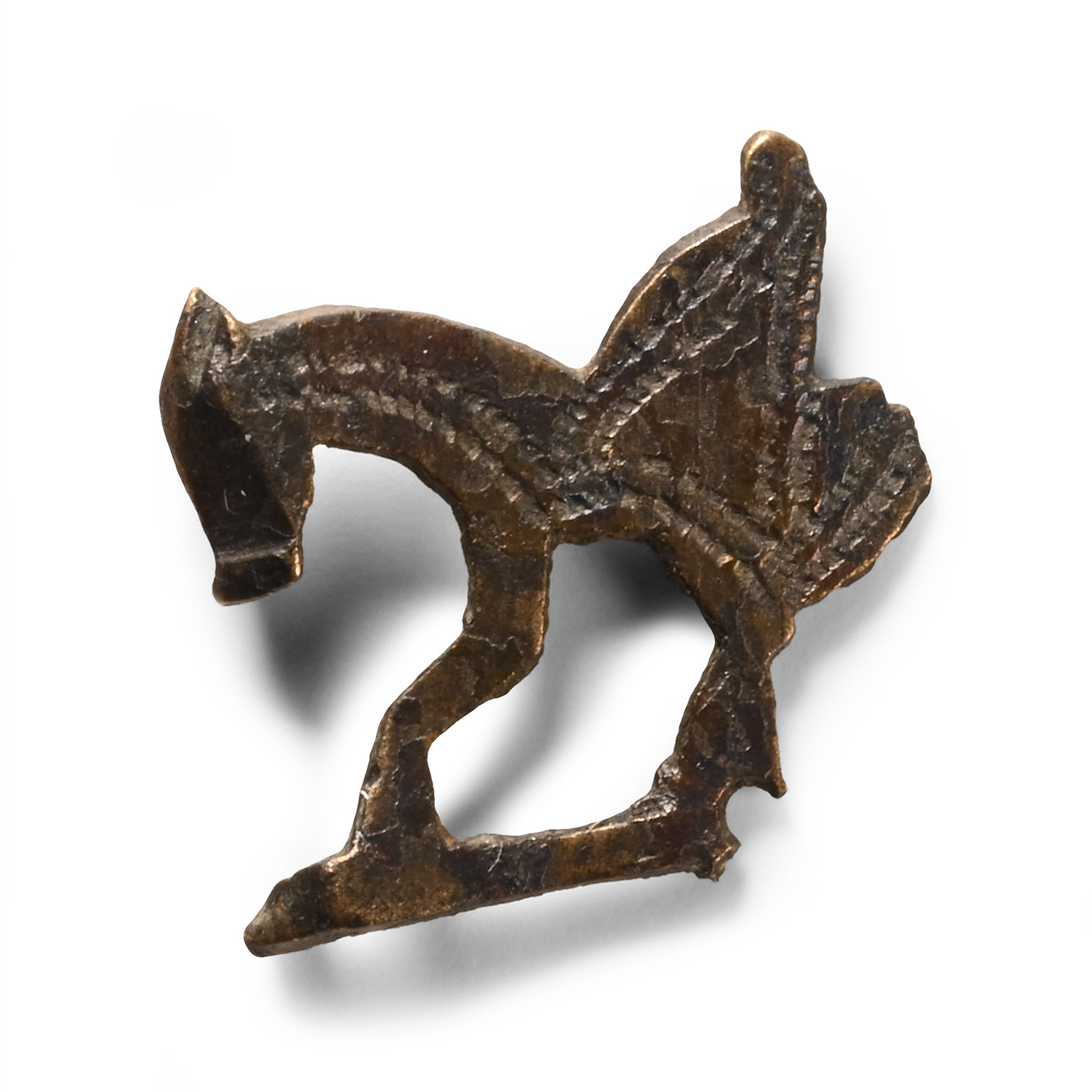 Norman 'Thames' Bronze Griffin Dagger Chape Fragment