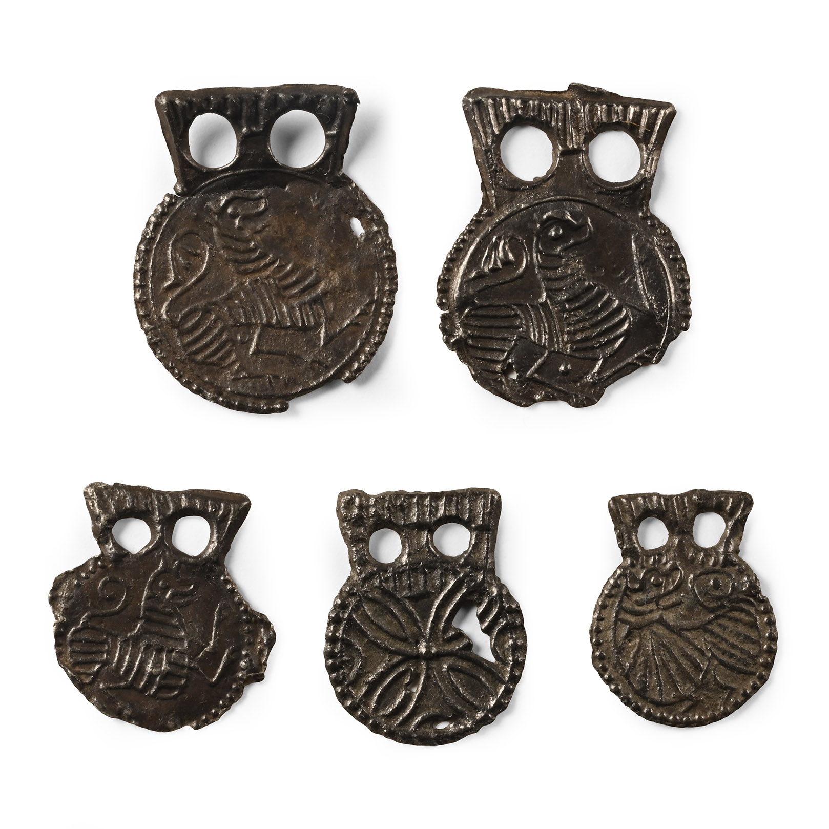 Medieval 'Thames' Decorated Spangle Group