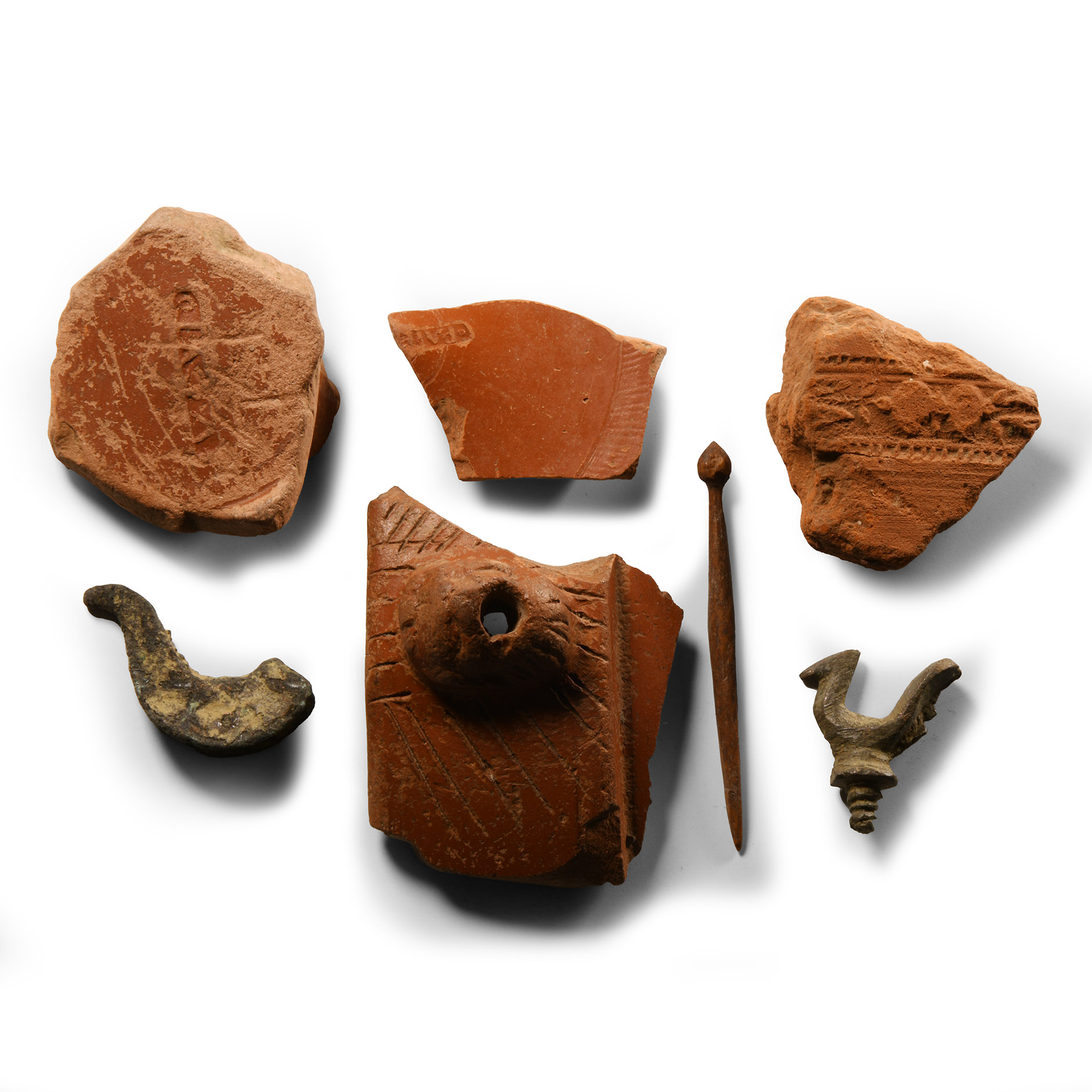 Roman 'Essex' Bronze and Other Artefact Group