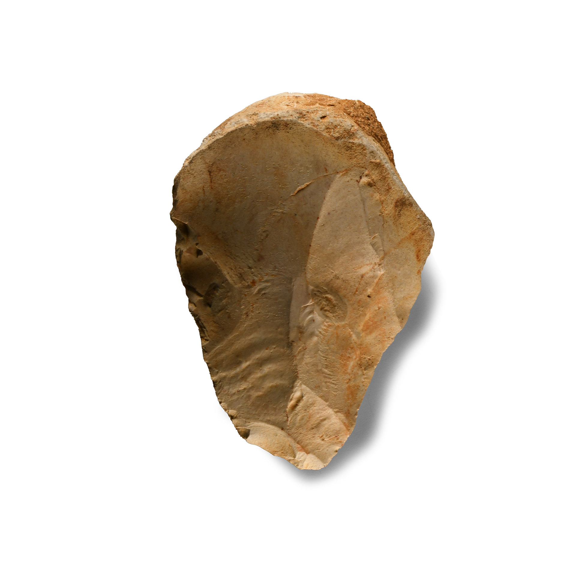 Stone Age 'St Front' Knapped Flint Handaxe