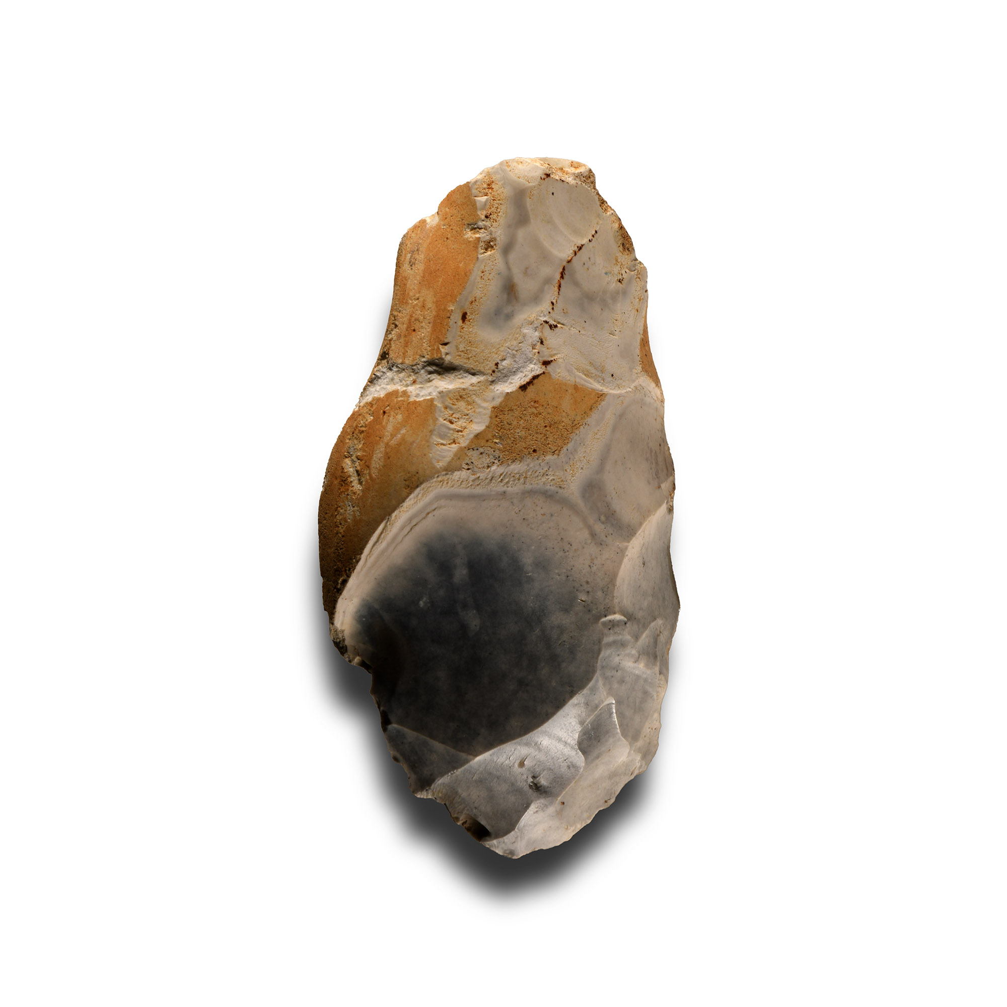 Stone Age 'Troussencourt' Knapped Flint Handaxe