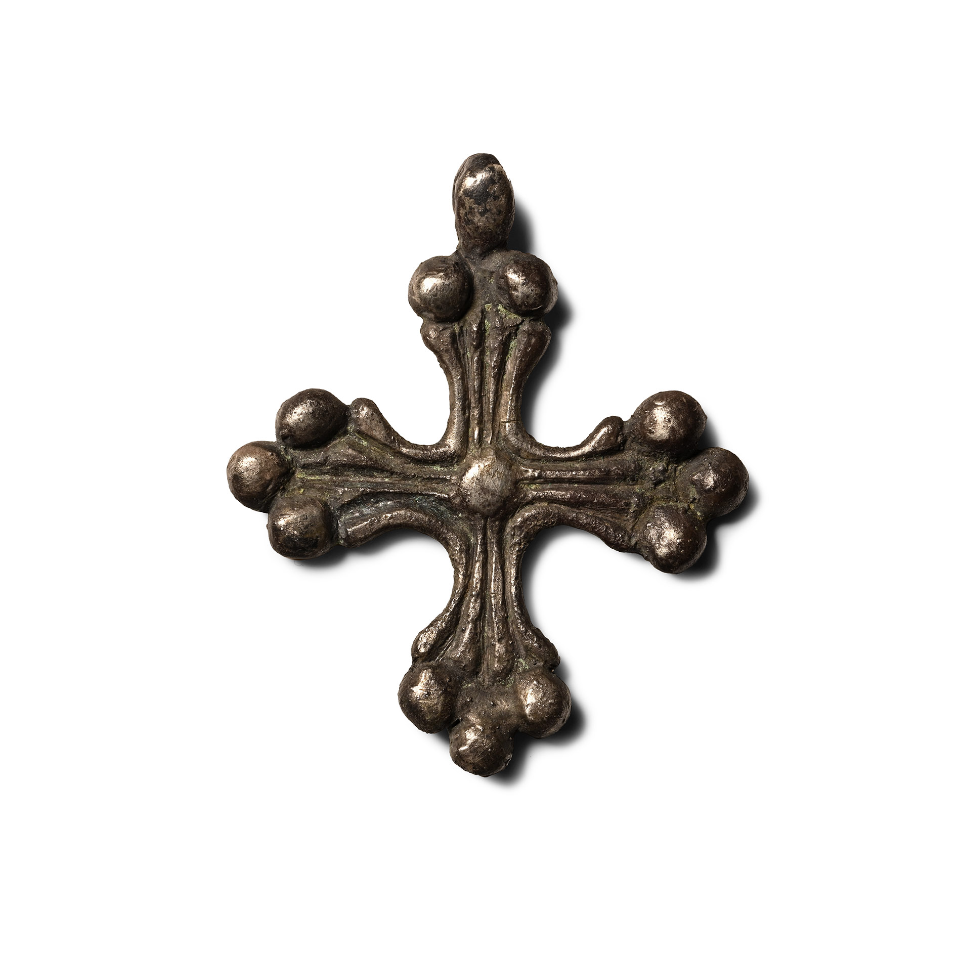 Viking Age Silver Cross Pendant