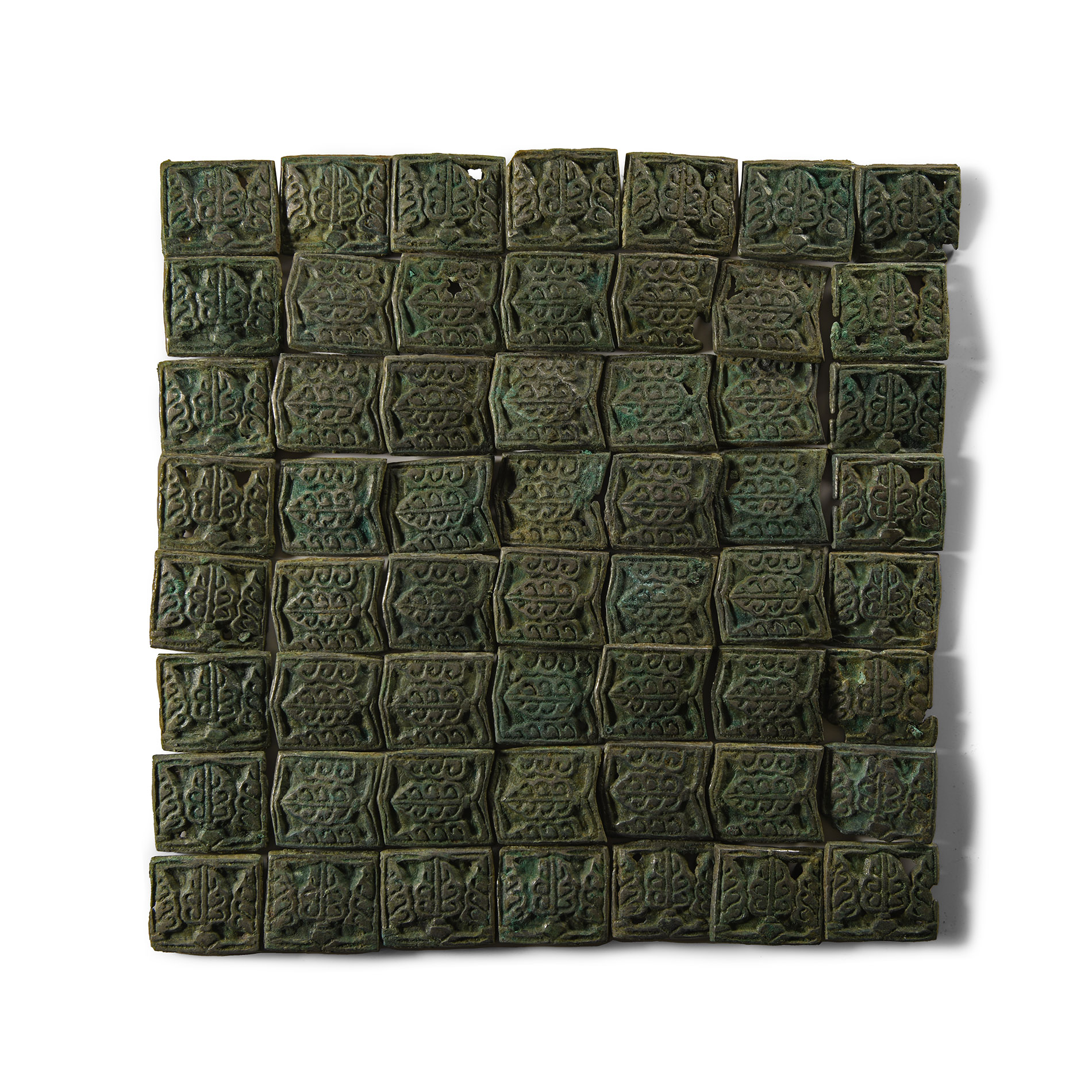 Viking Age Bronze Horse Harness Mount Set