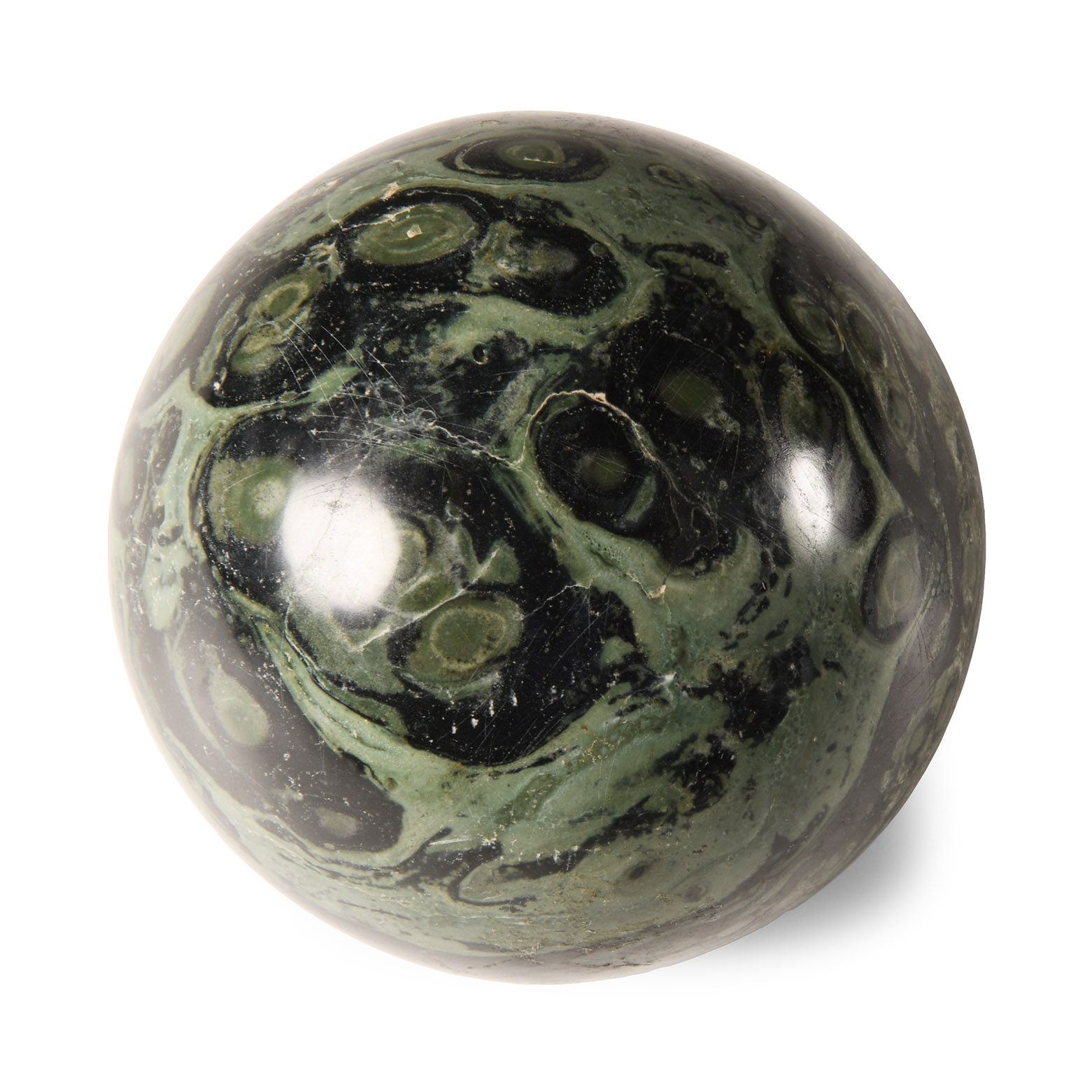Natural History - Polished Kambaba Jasper Sphere