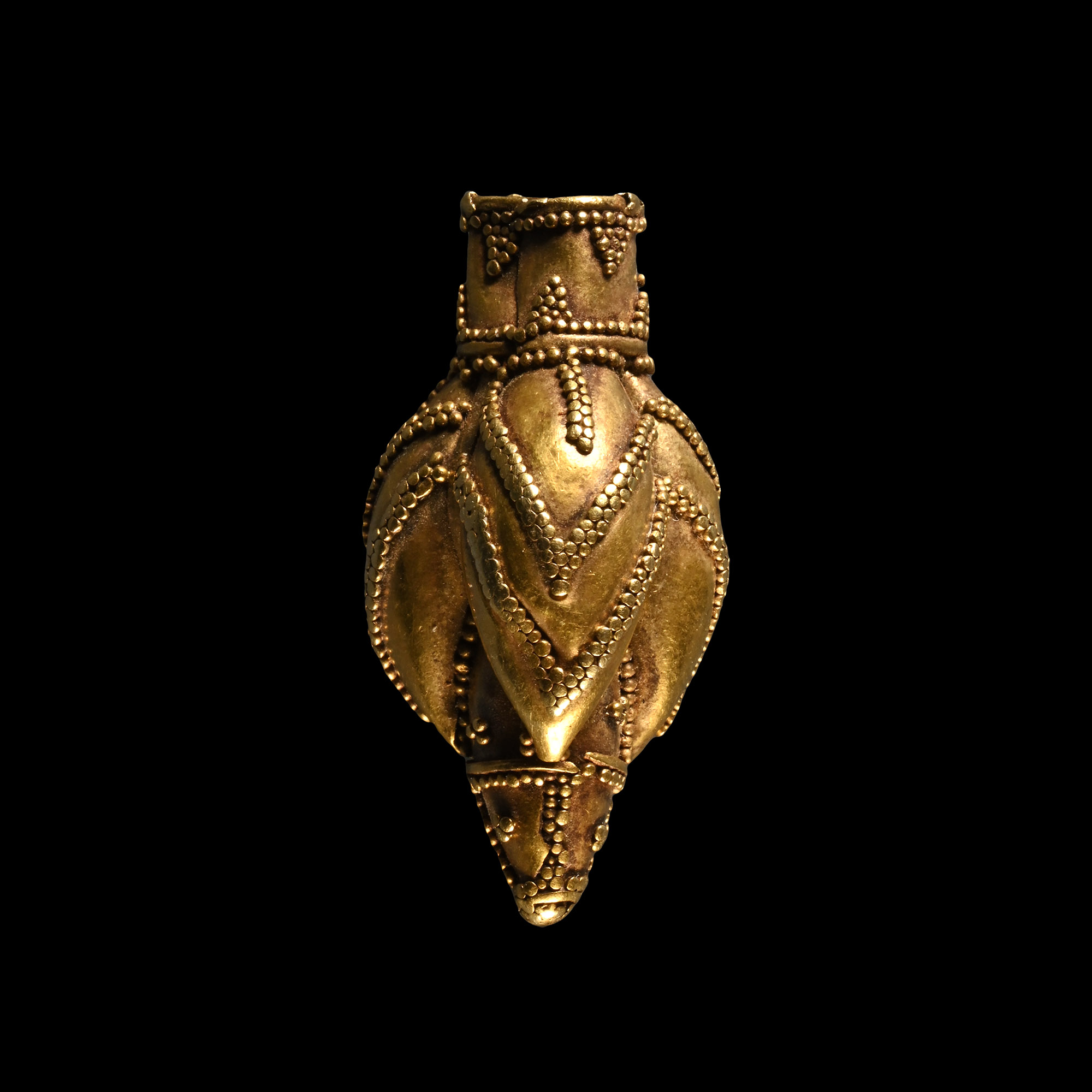 Byzantine Gold Staff Finial