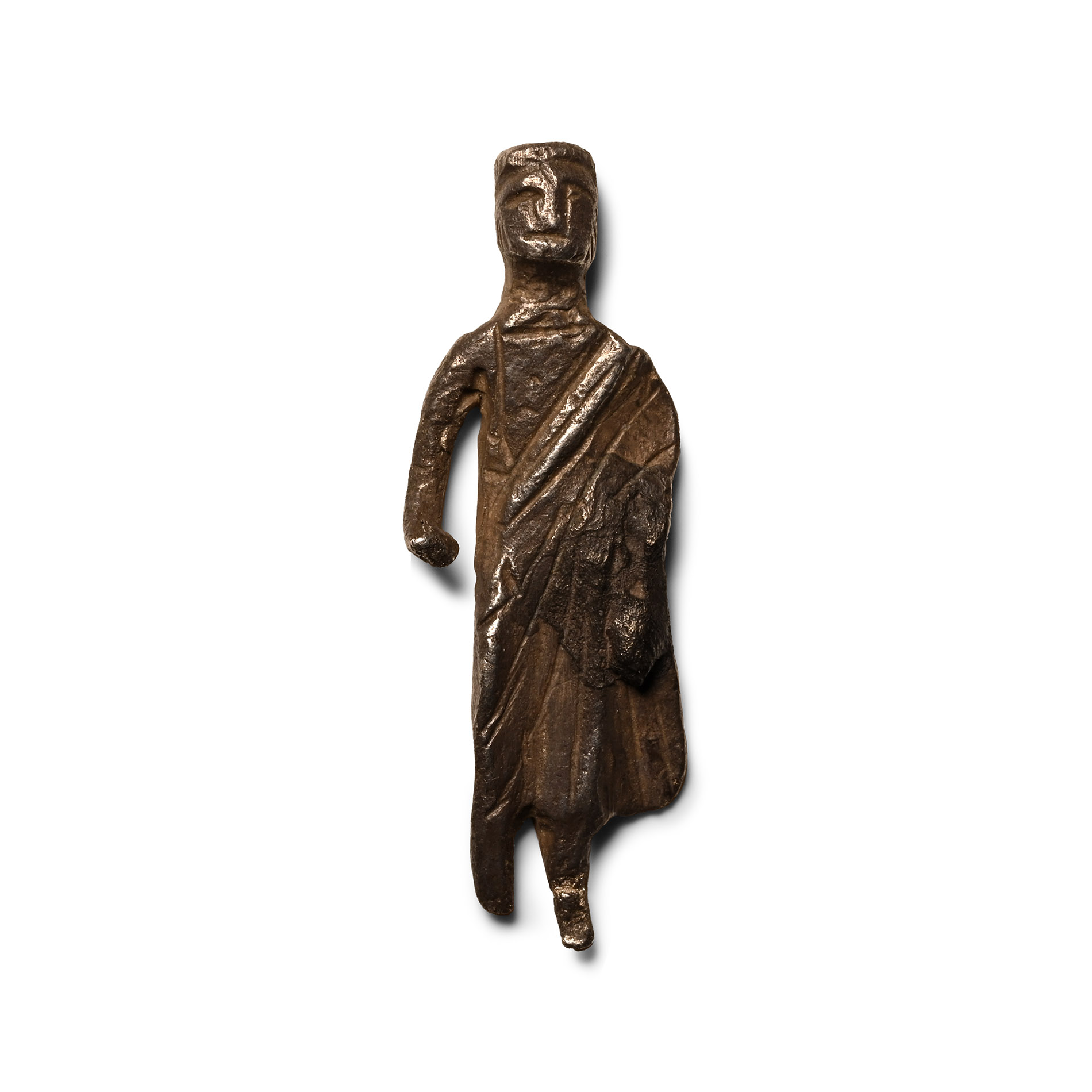 Roman Silver Standing Figure