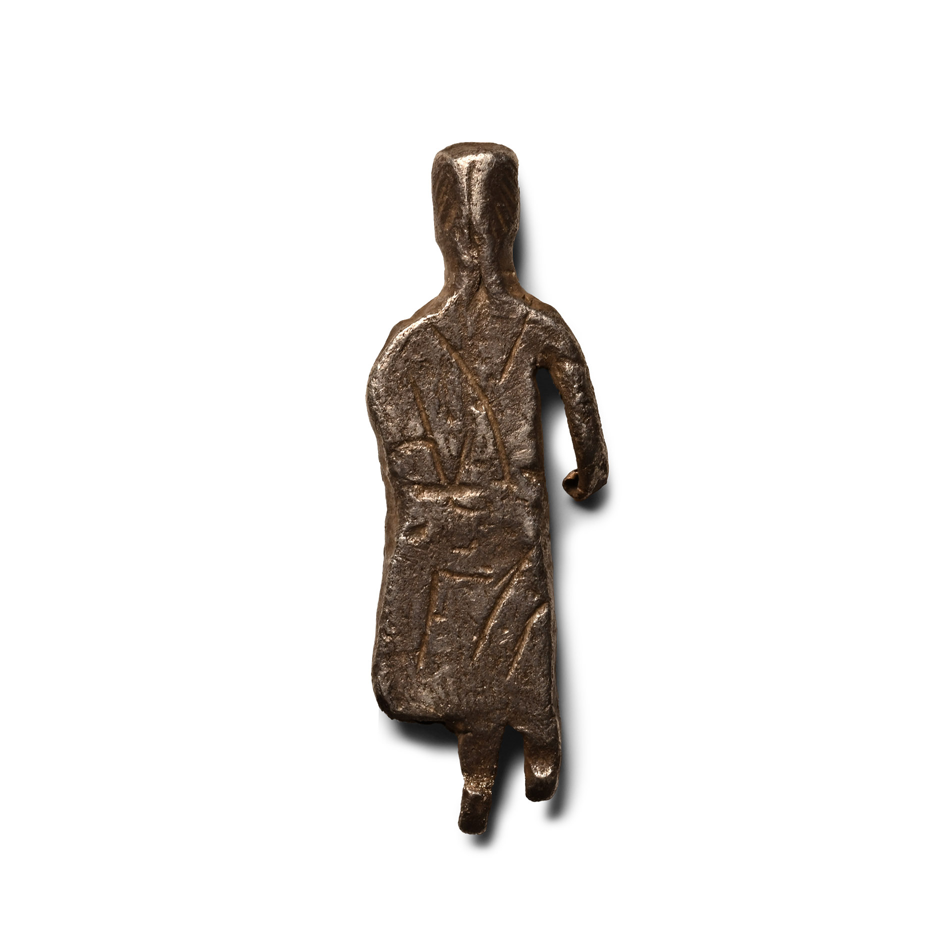 Roman Silver Standing Figure
