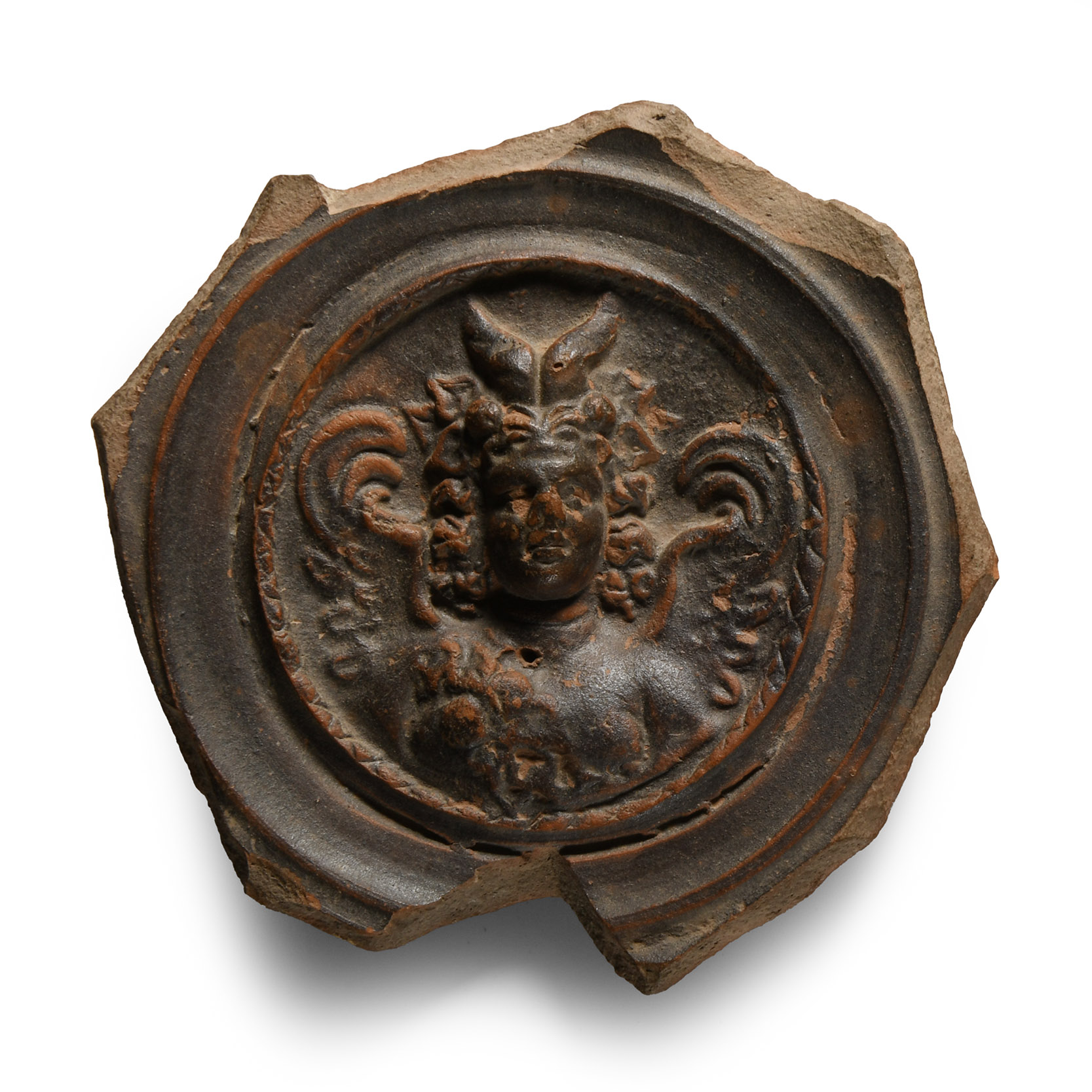 Roman Decorated Terracotta Fragment