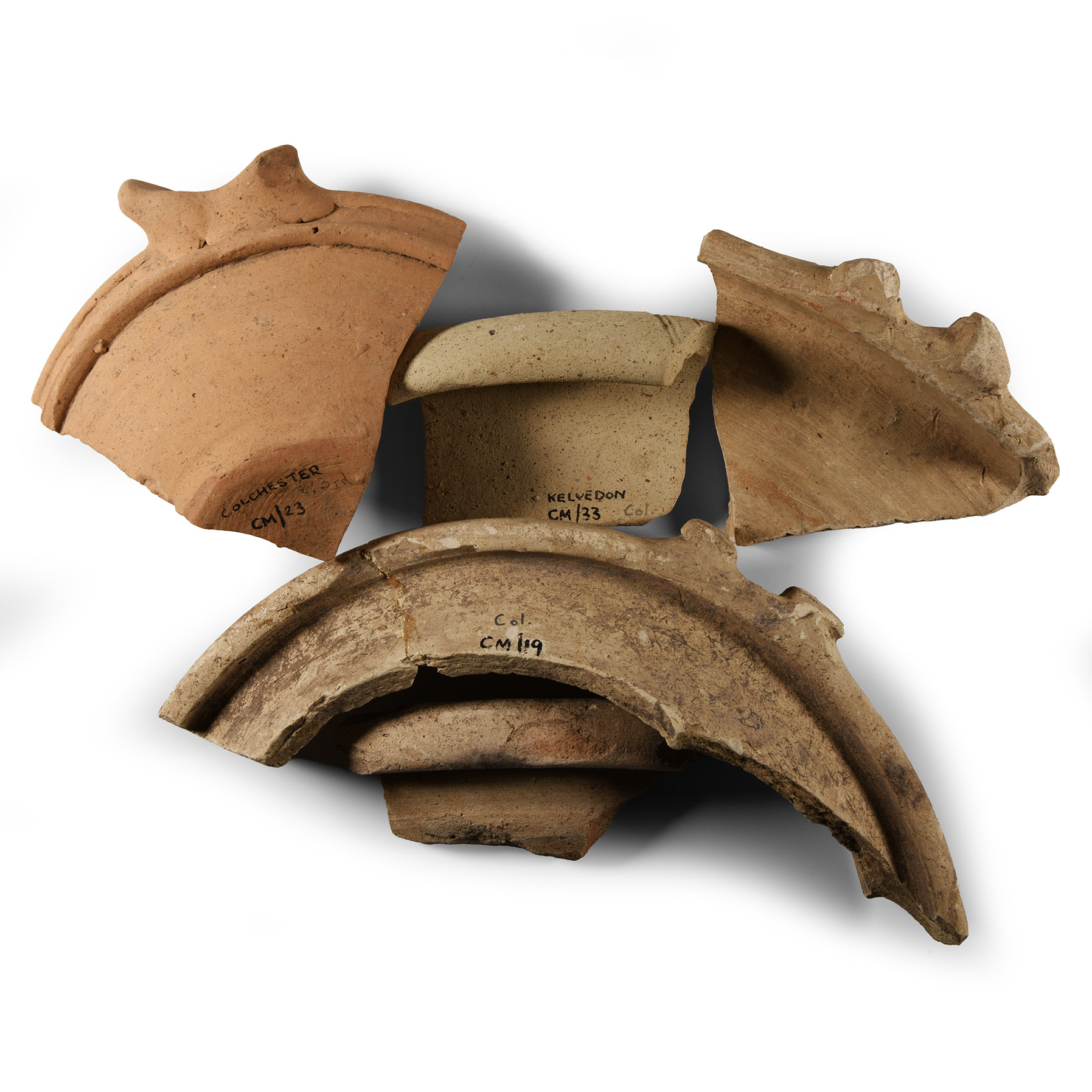 Romano-British 'Colchester' Mortarium Sherd Group