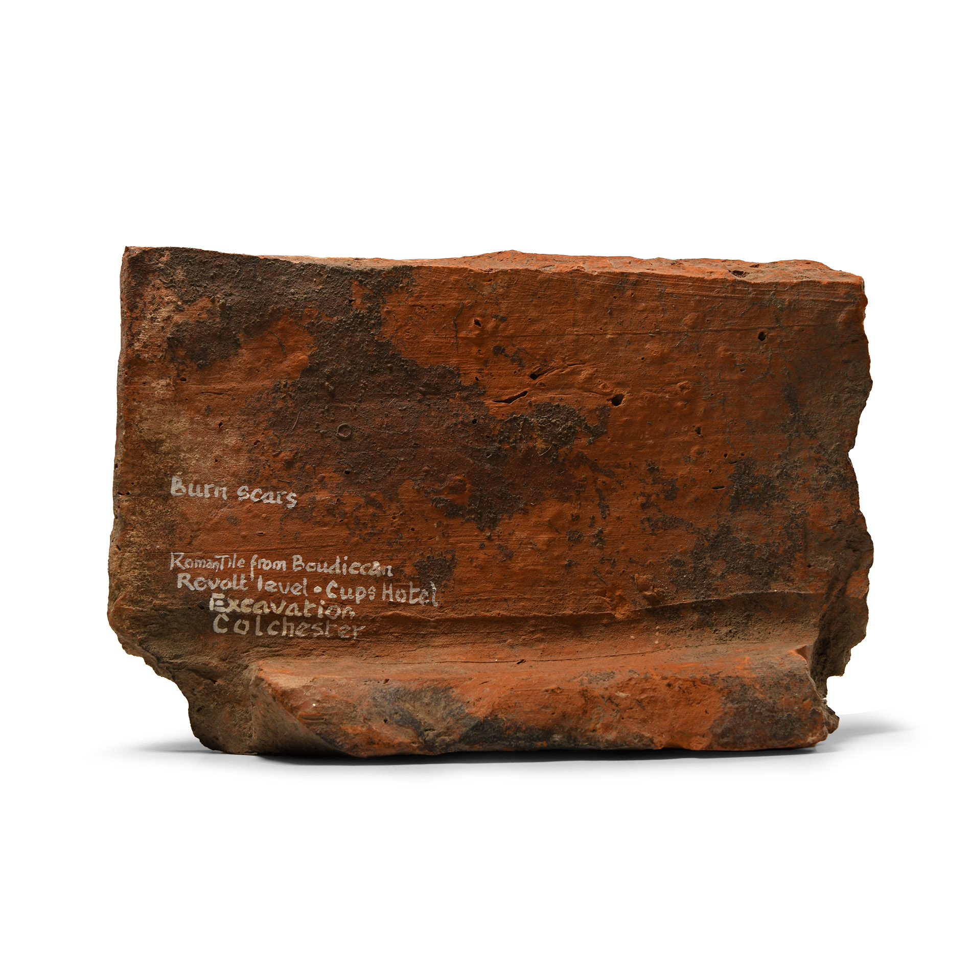 Romano-British 'Colchester' Roof Tile Sherd