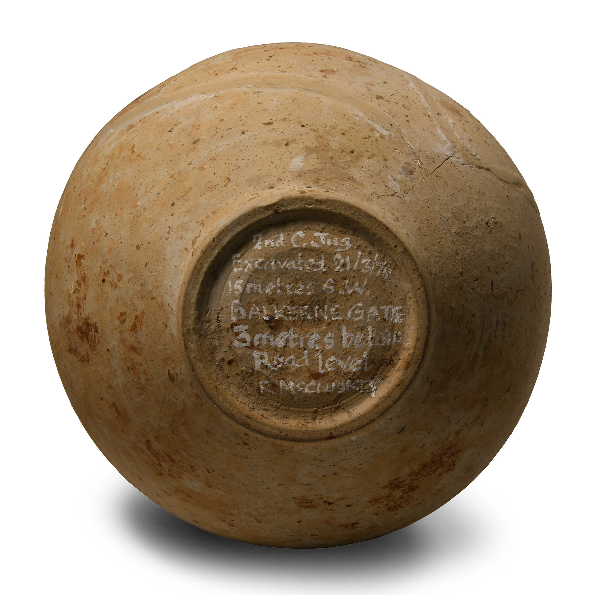 Romano-British 'Colchester' Buff Ware Jug