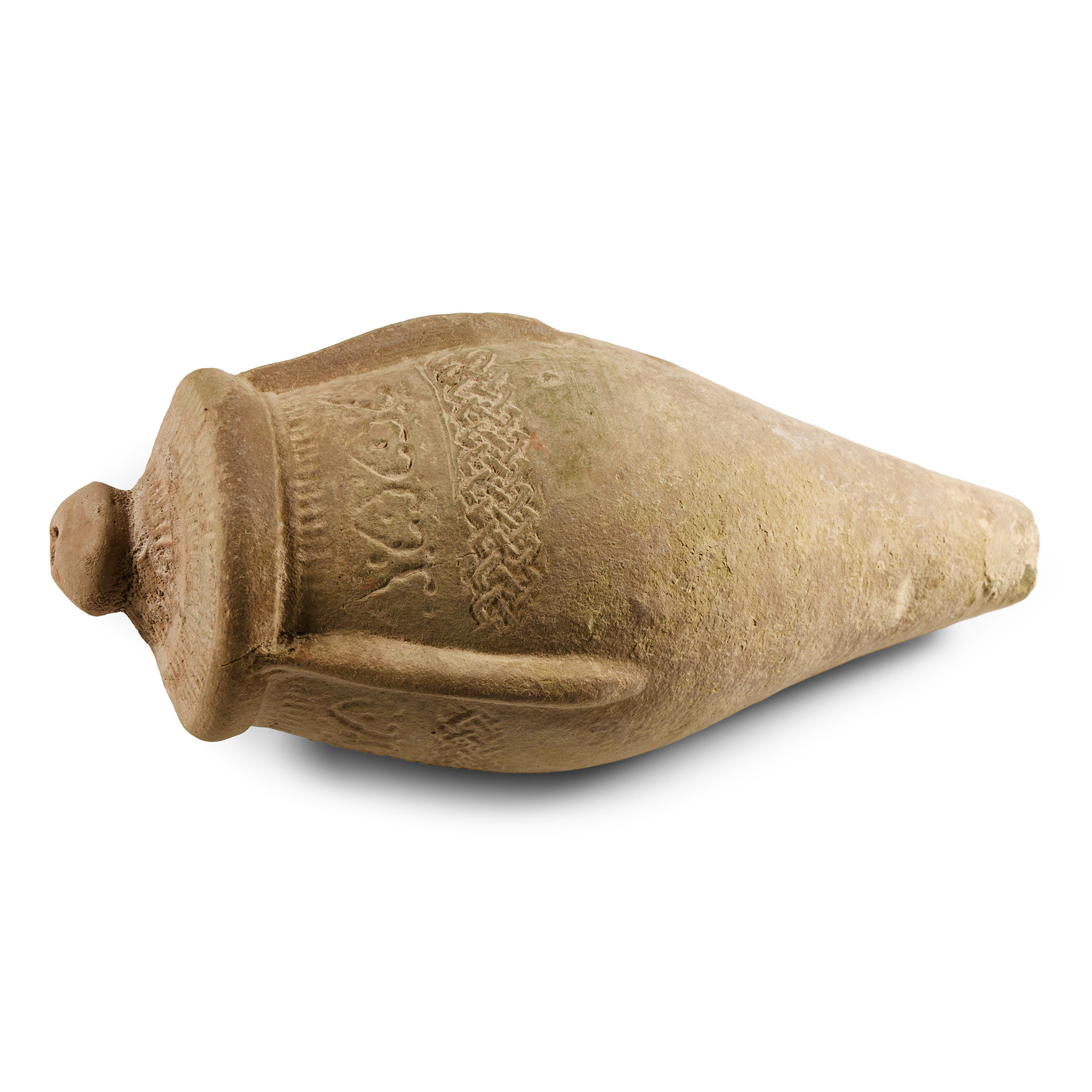 Turco-Mongol 'Greek Fire' Ceramic Fire Bomb or Hand Grenade