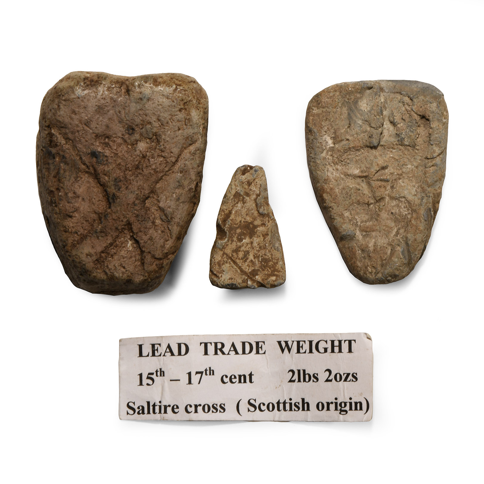 Medieval Lead Trade Weight Group