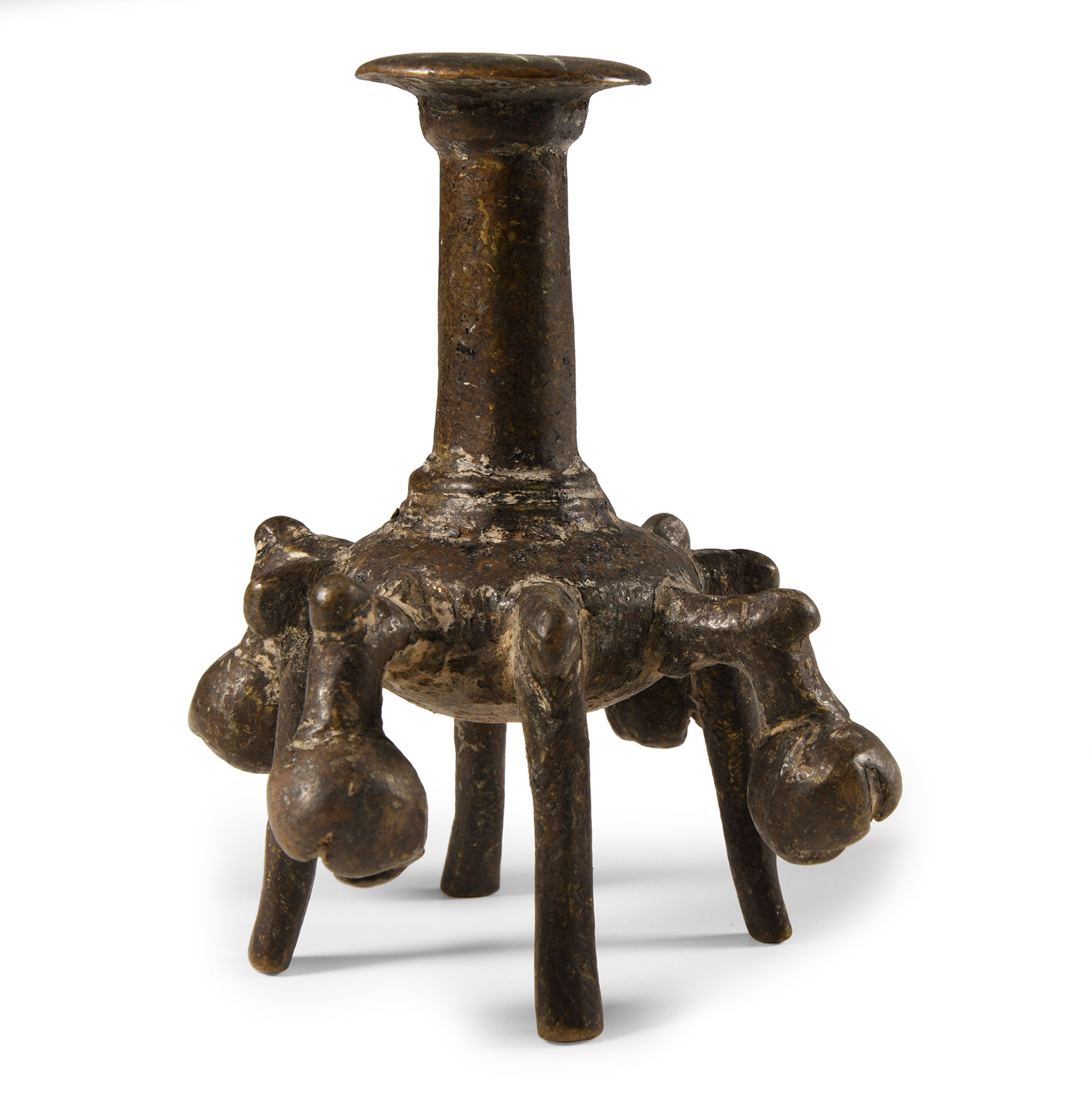 South East Asian Bronze Kohl Pot