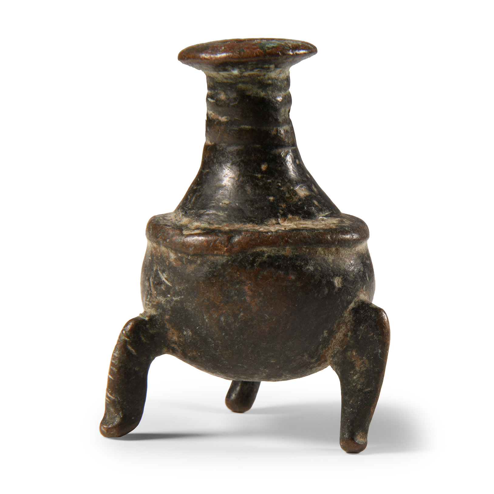 South East Asian Bronze Kohl Pot