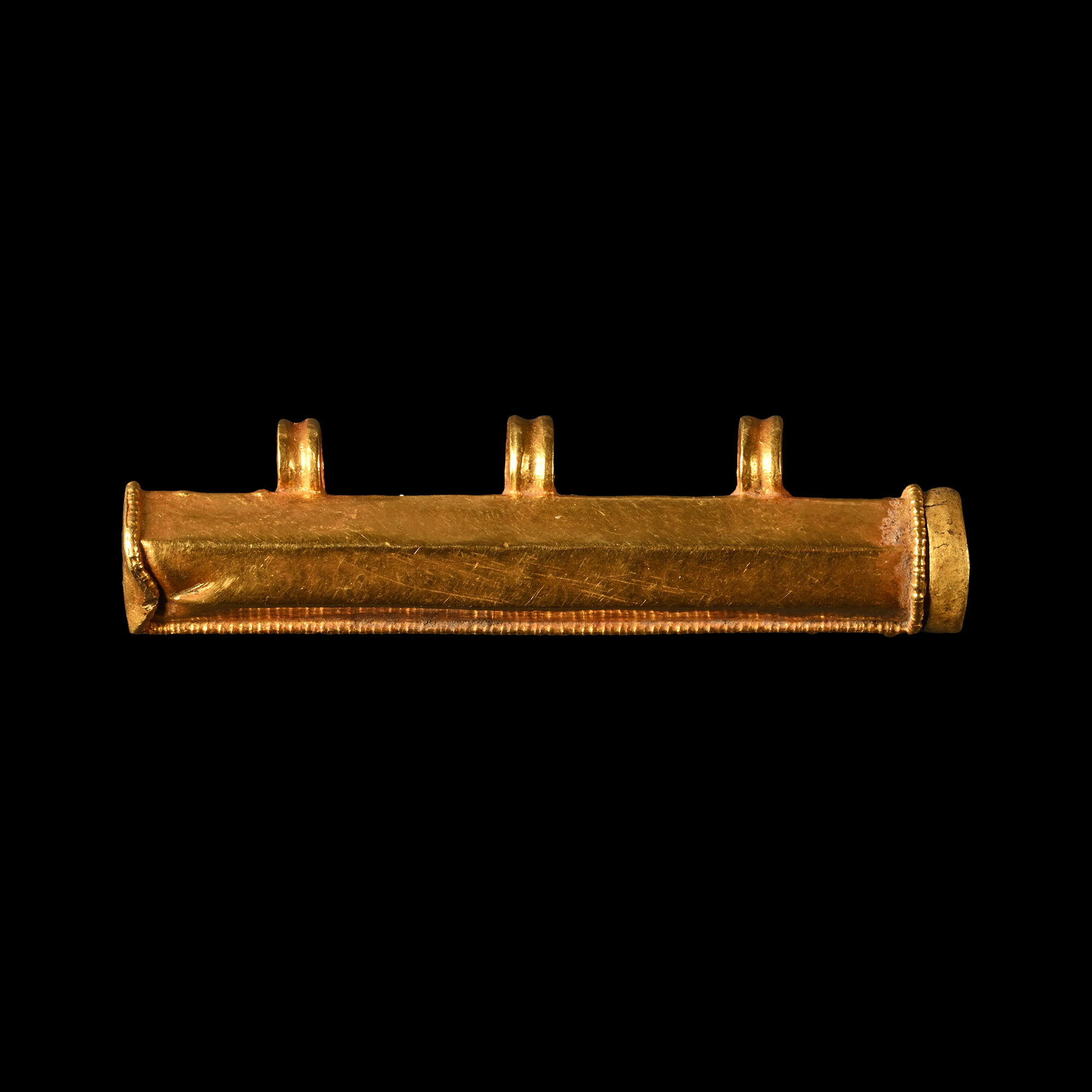 Roman Gold Amulet Holder