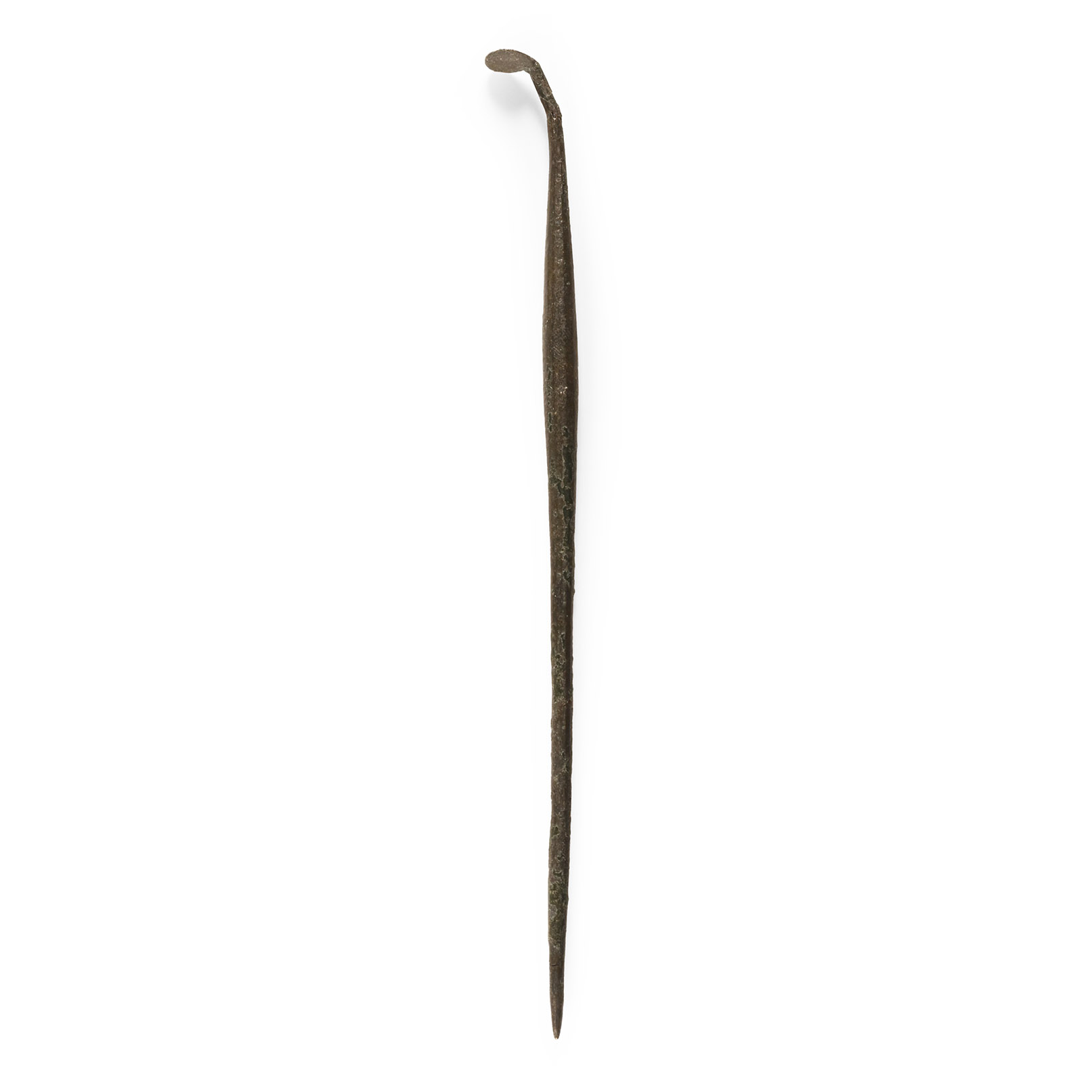 Saxon Bronze Hipped Pin with Implement