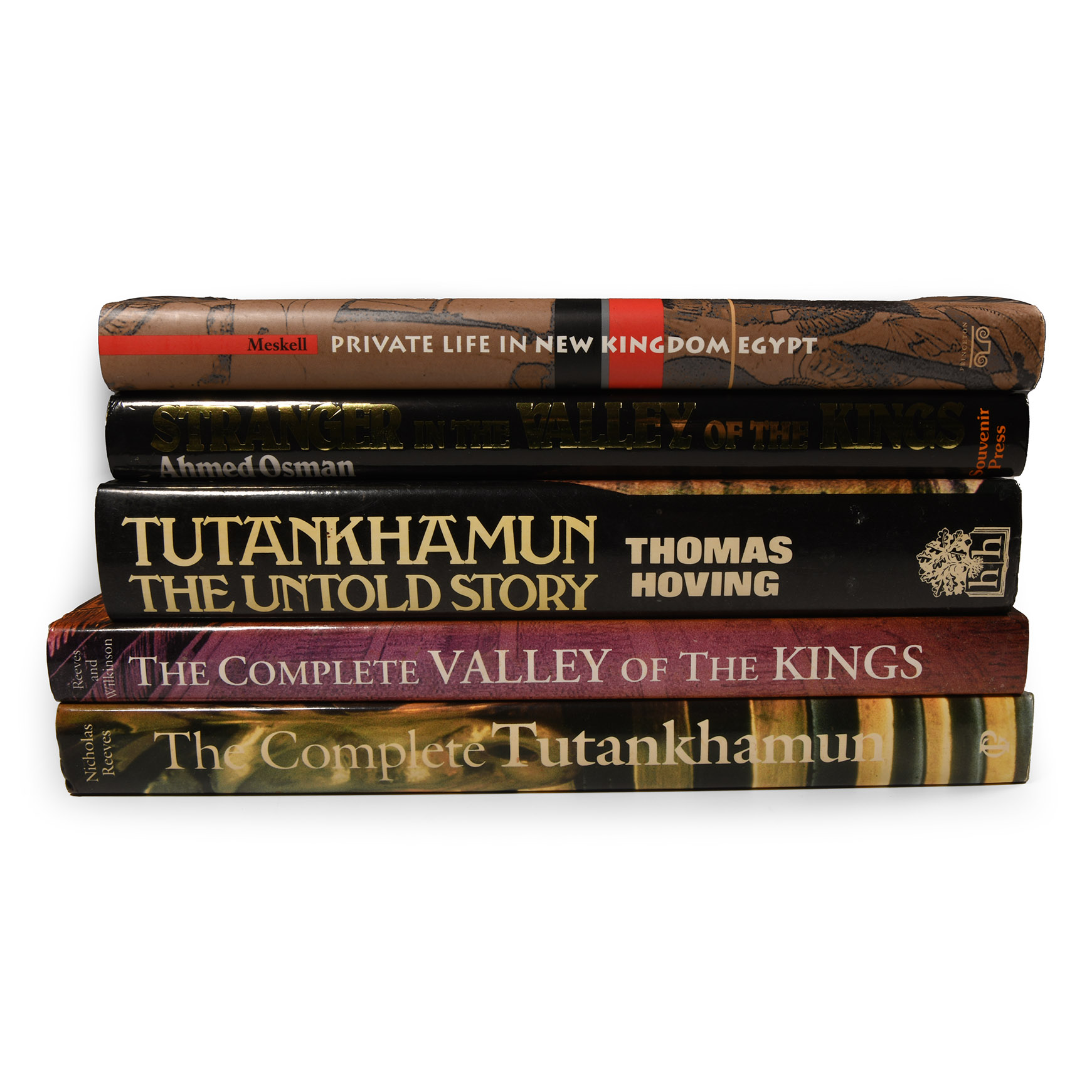 Archaeological Books - Tutankhamun and Valley of the Kings Egyptian Book Collection