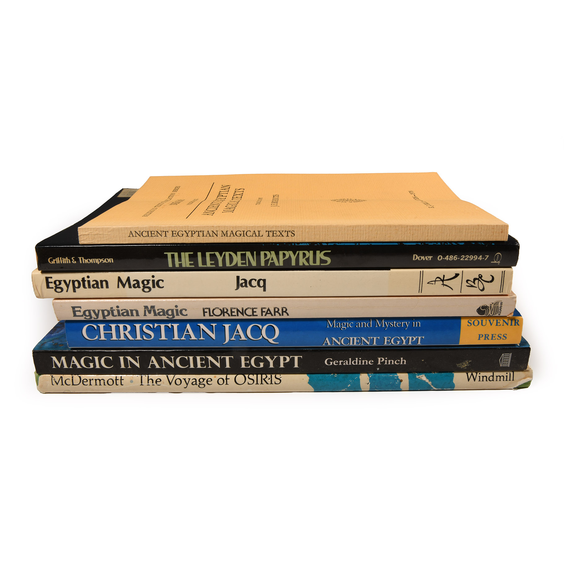 Archaeological Books - Ancient Egyptian Books on Magic