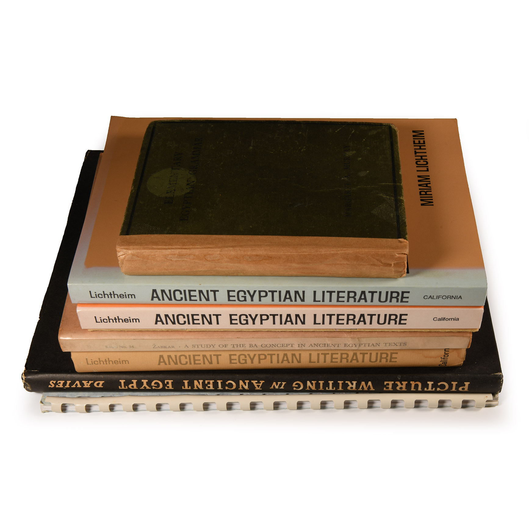 Archaeological Books - Ancient Egyptian Books on Writing and Literature