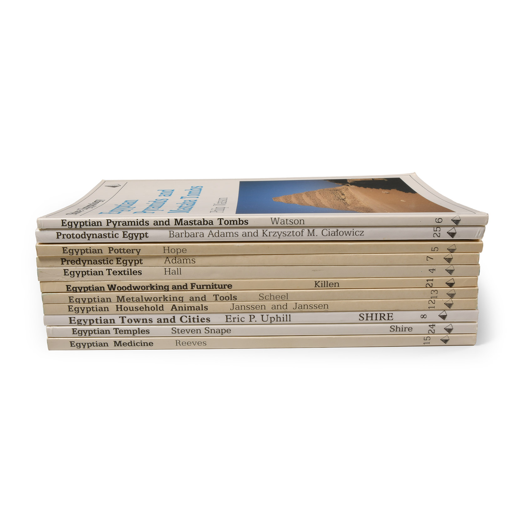 Archaeological Books - Shire Books Titles on Ancient Egypt