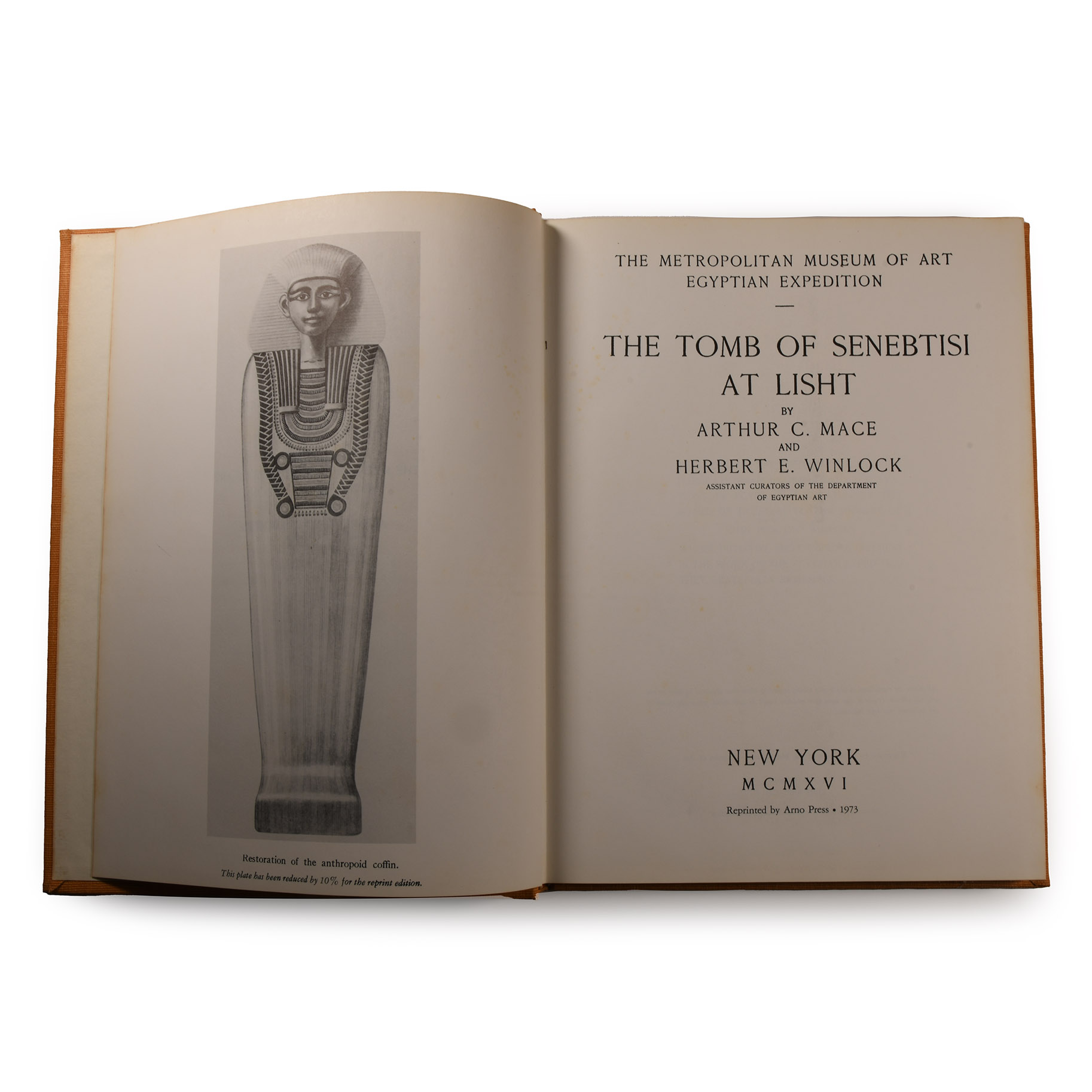 Archaeological Books - The Tomb of Senebtisi at Lisht