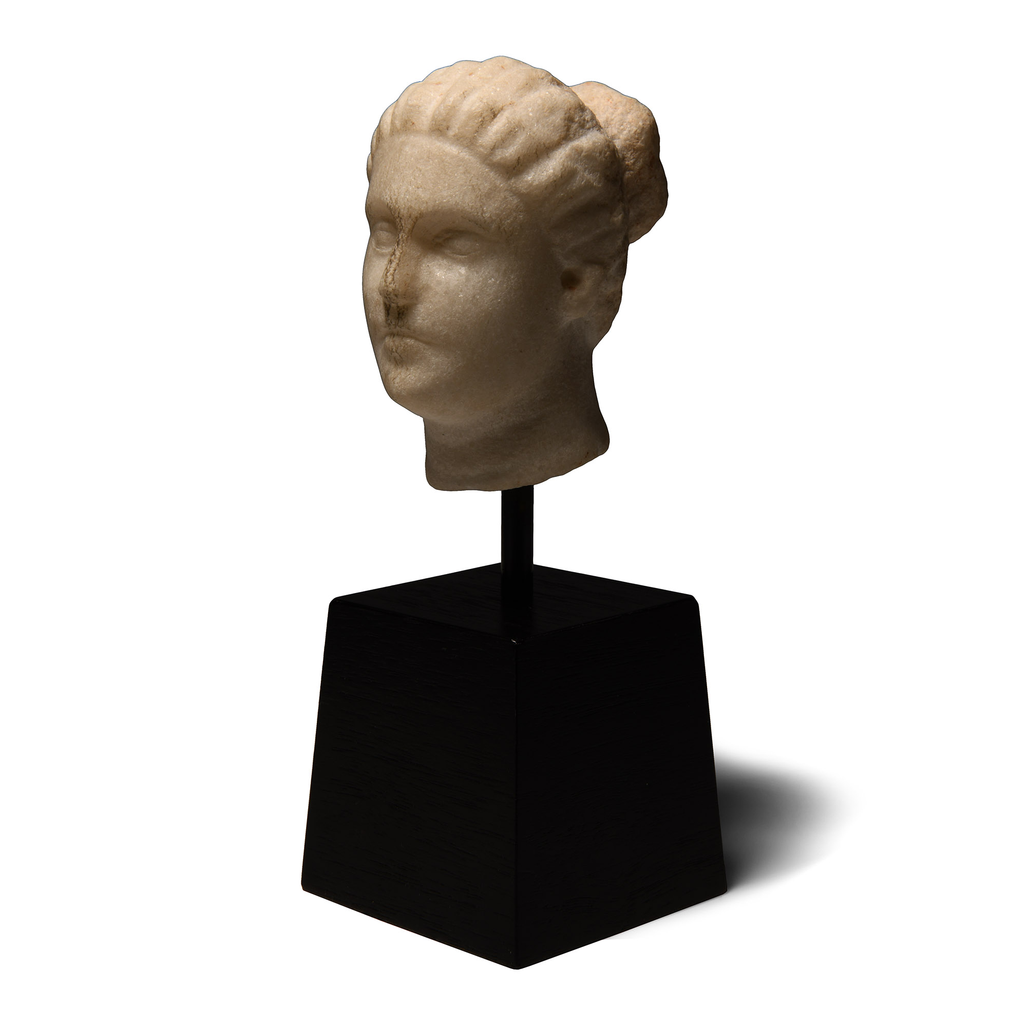Greek Style Marble Head of a Female