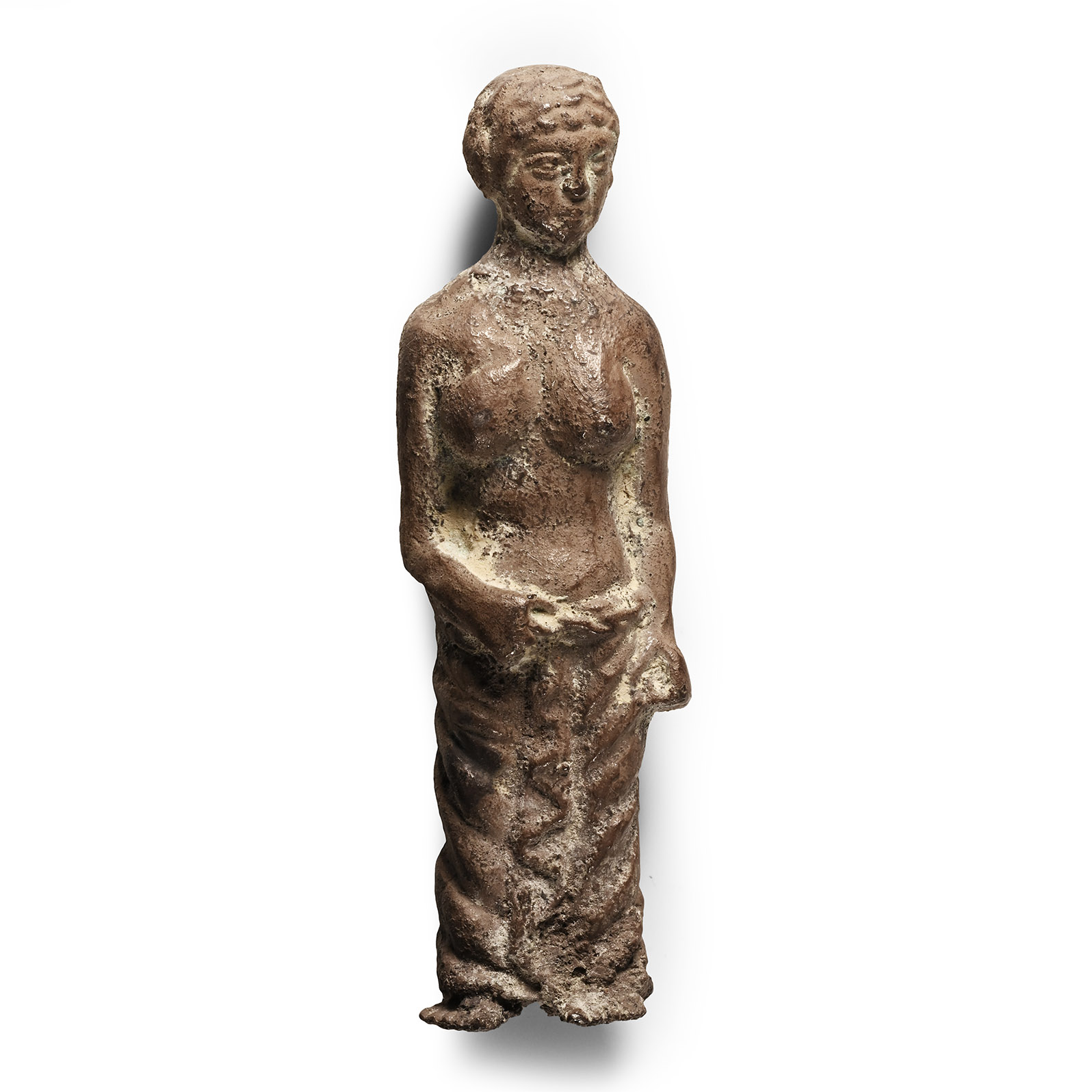 Roman Style Silver Female Figurine