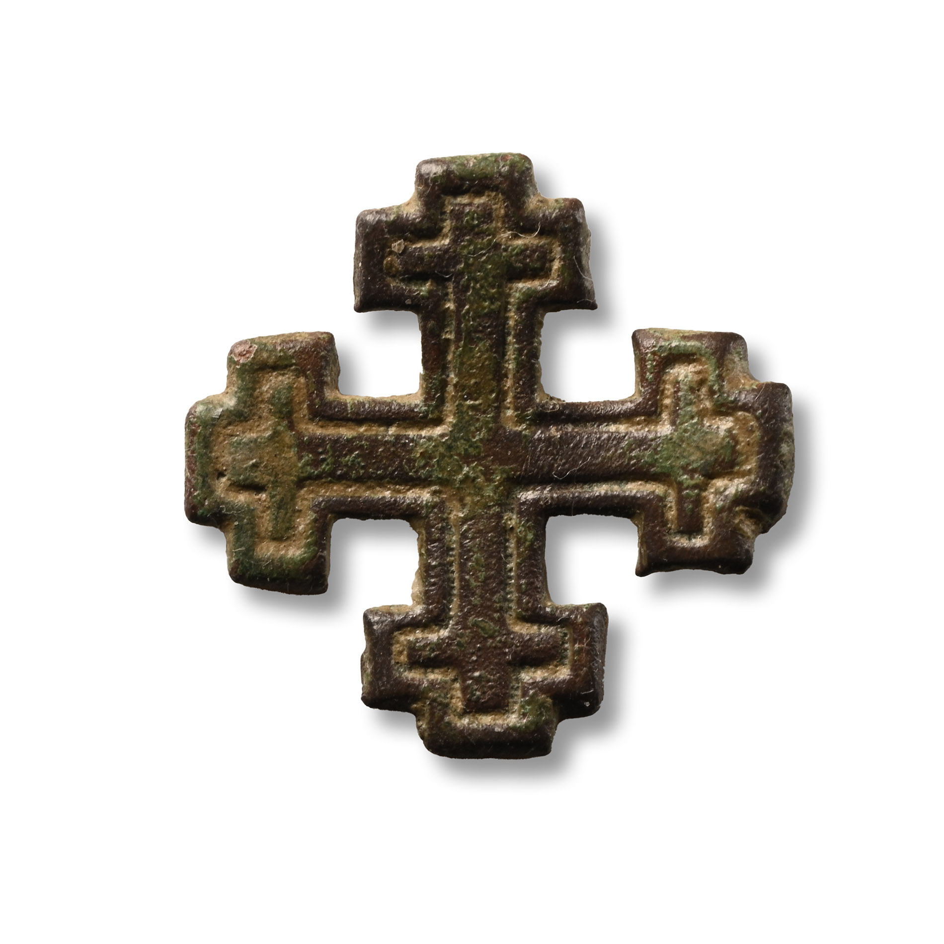 Medieval Bronze Knight's Holy Sepulchre Badge