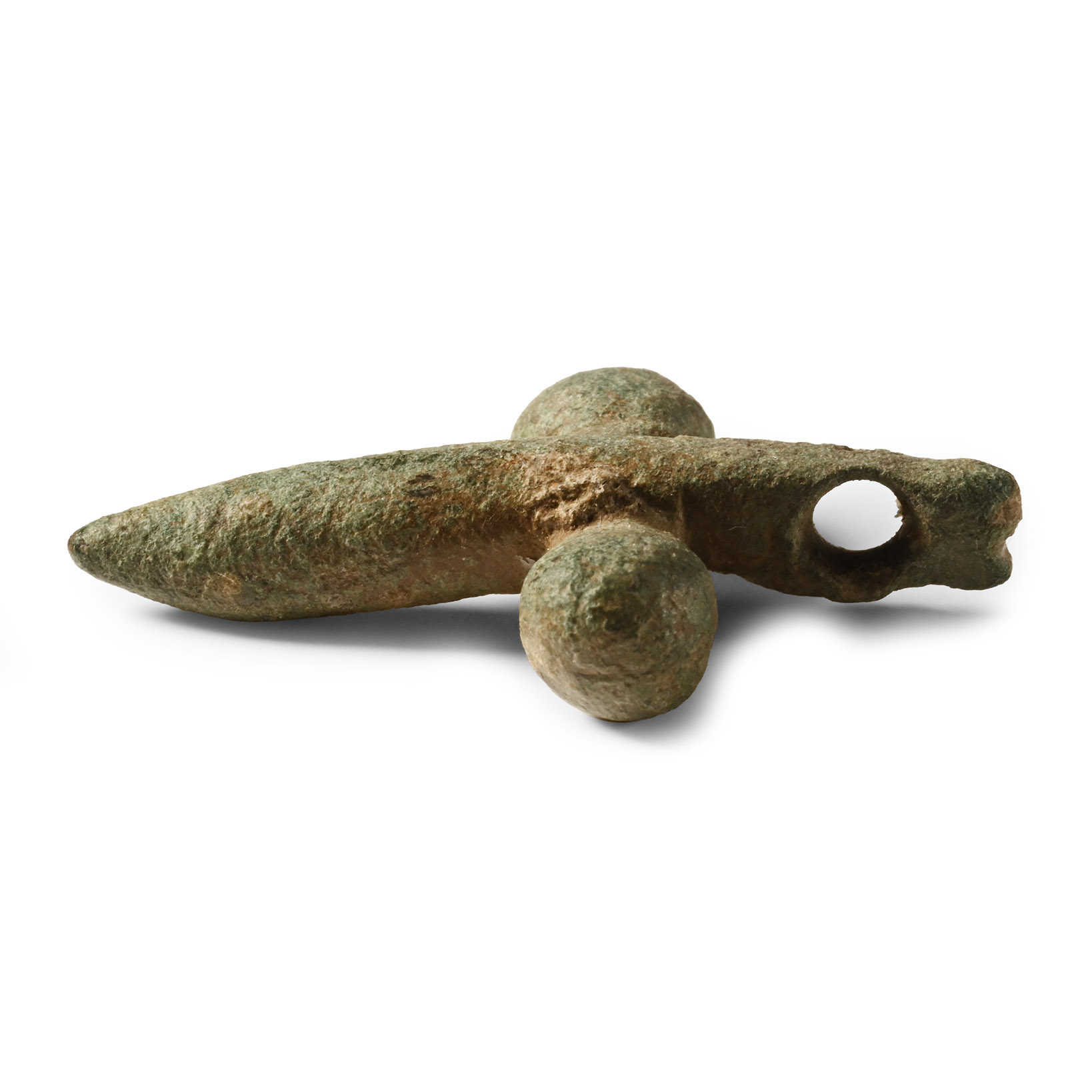 Roman Bronze Phallic Pendant
