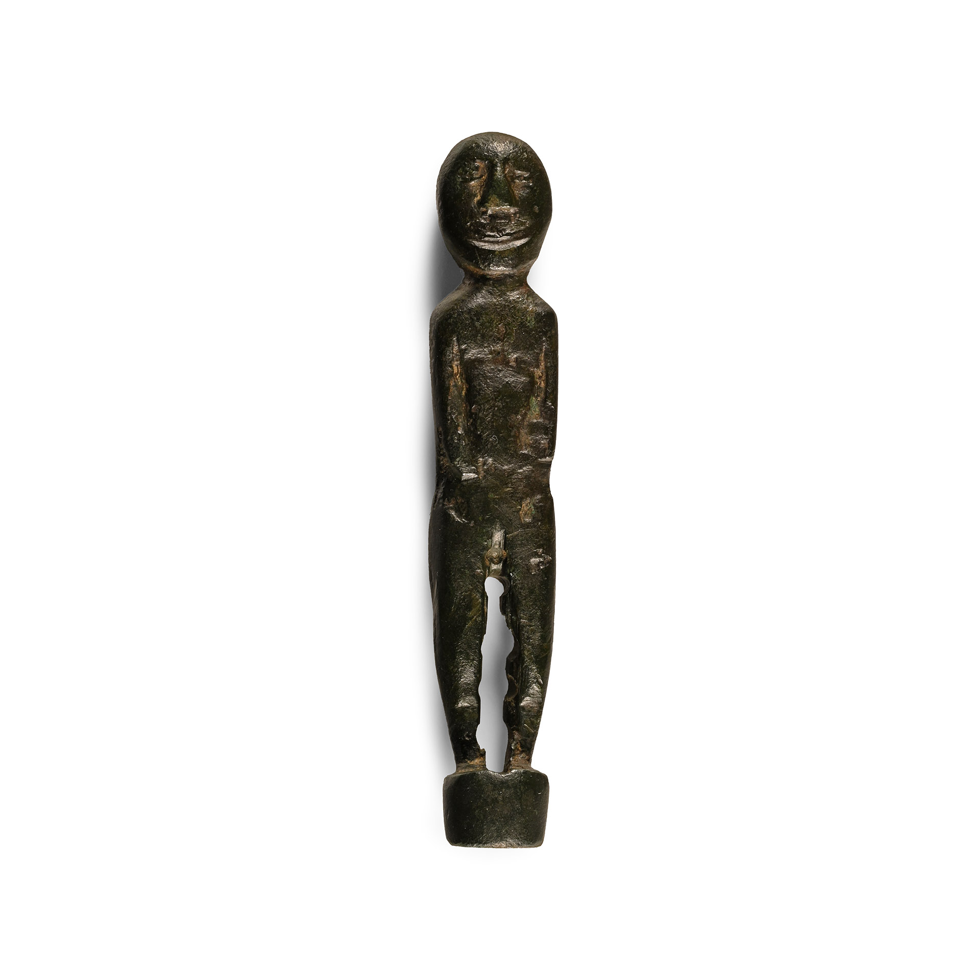 'The Hoxne Priory' Anglo-Saxon Bronze Anthropomorphic Figurine