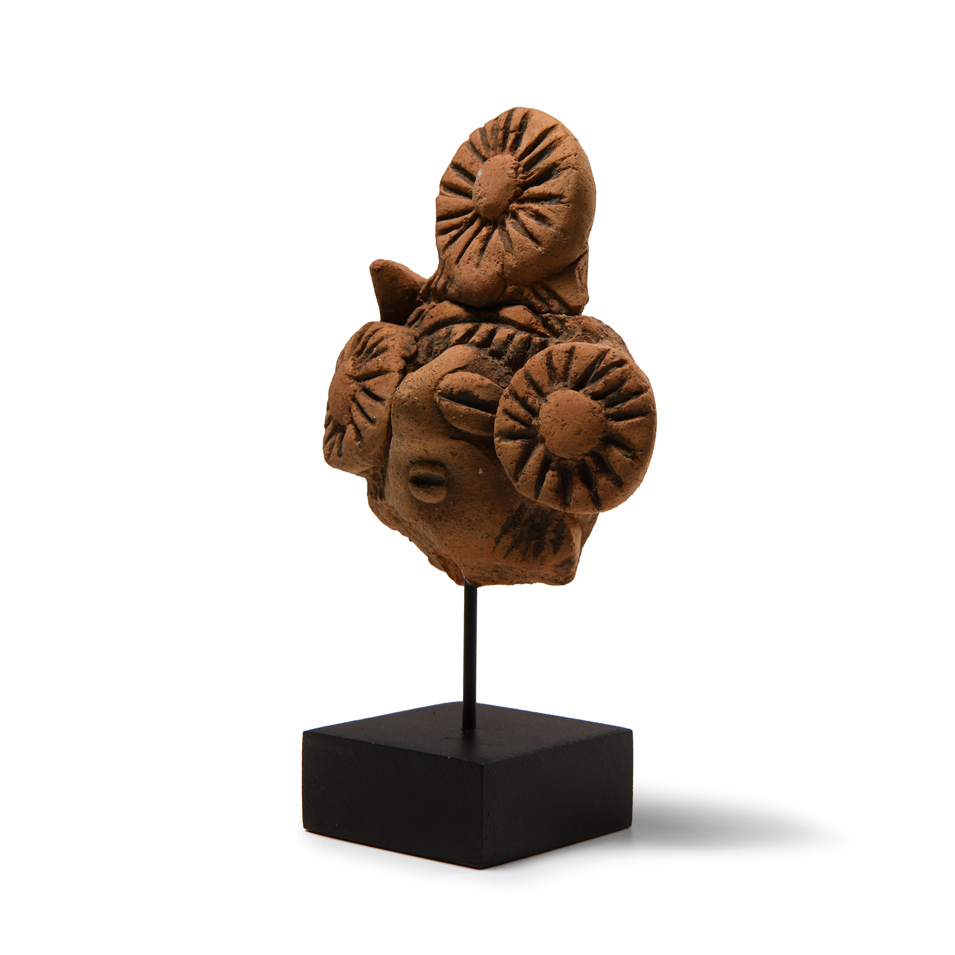 Indus Valley Terracotta Figure Head