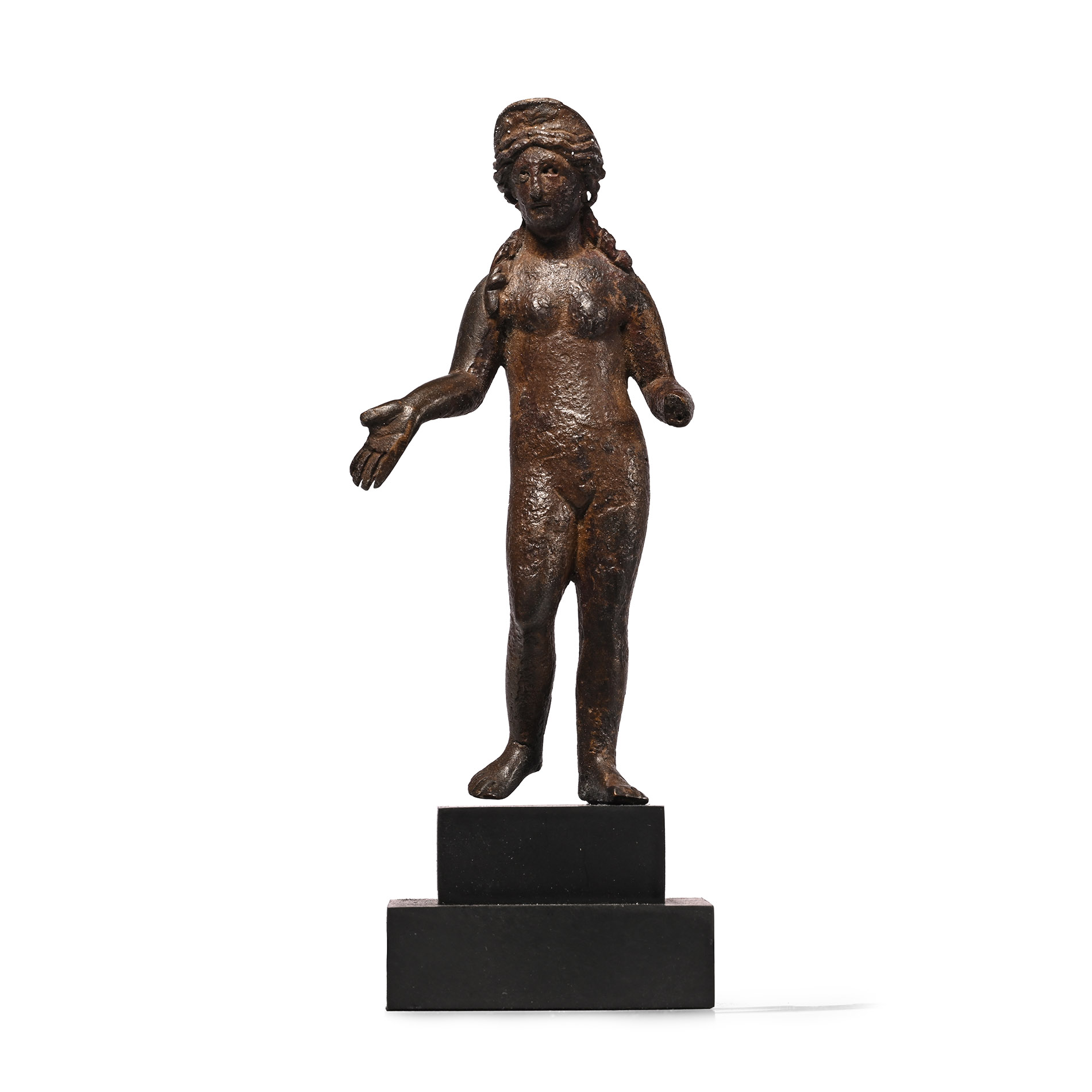 Roman Bronze 'Thames' Statuette of Venus