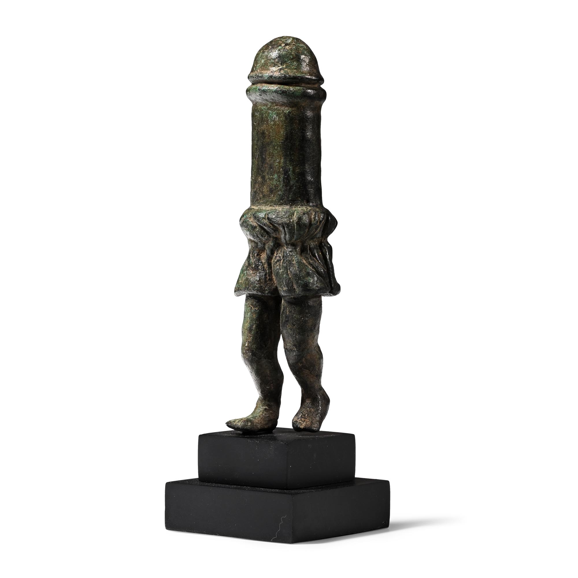 Roman Style Bronze Walking Phallus