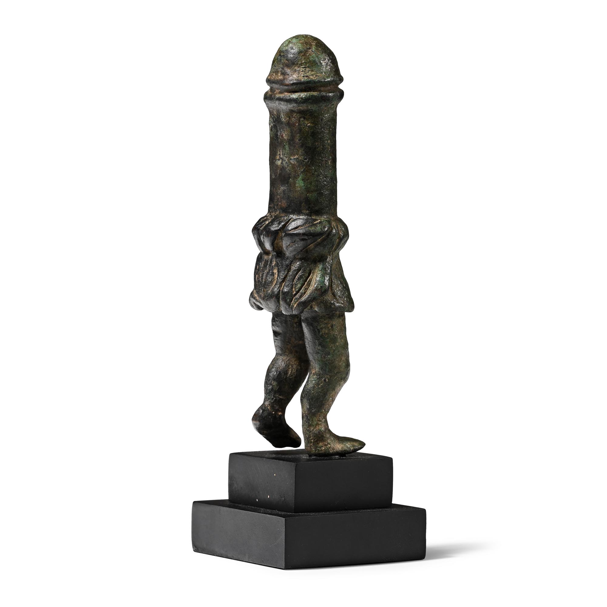Roman Style Bronze Walking Phallus