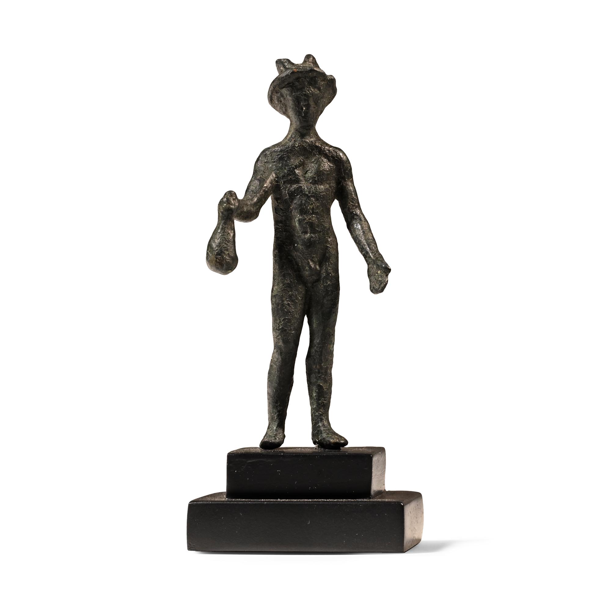 Roman Bronze Statuette of Mercury