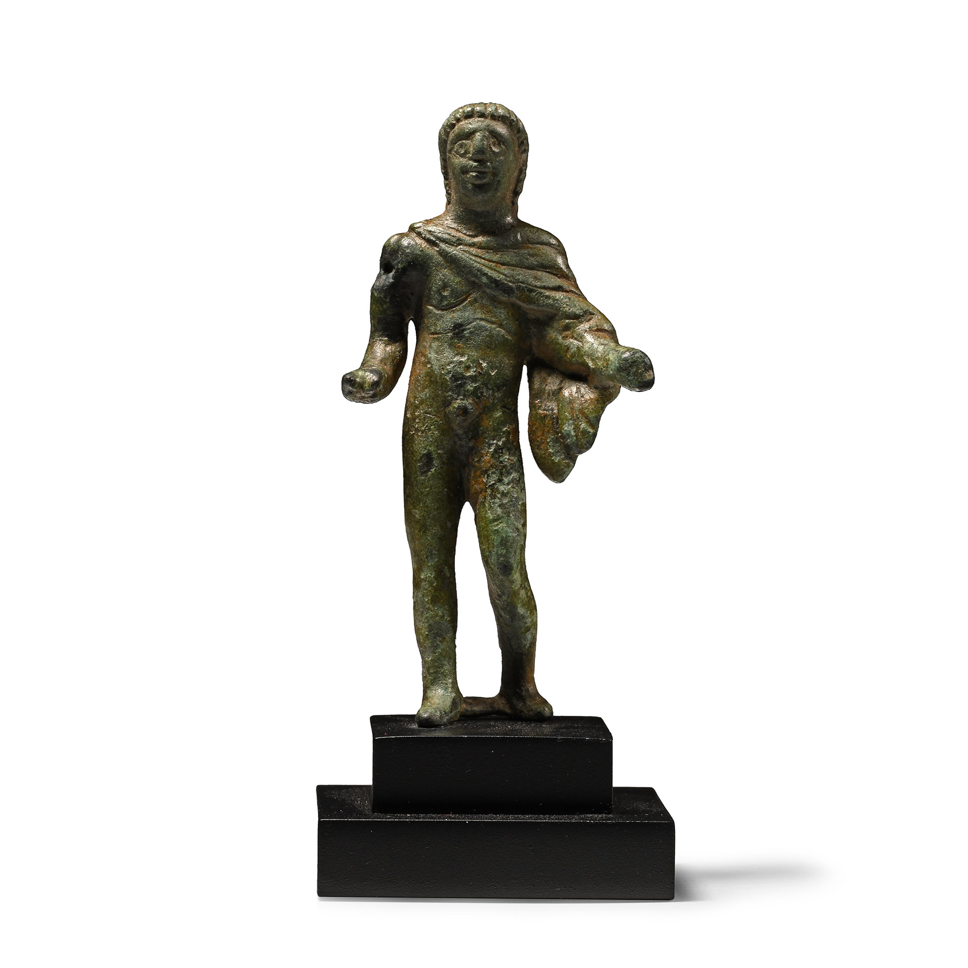 Roman Bronze Statuette of Hermes