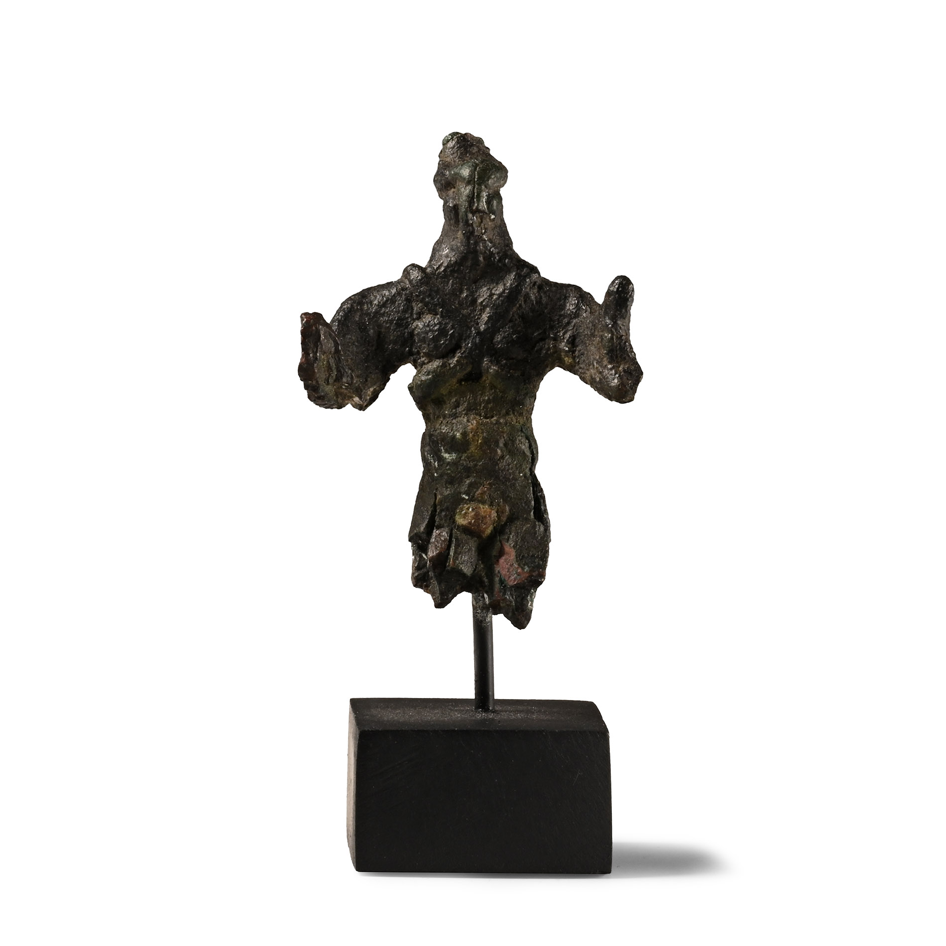 Western Asiatic Bronze Warrior Statuette