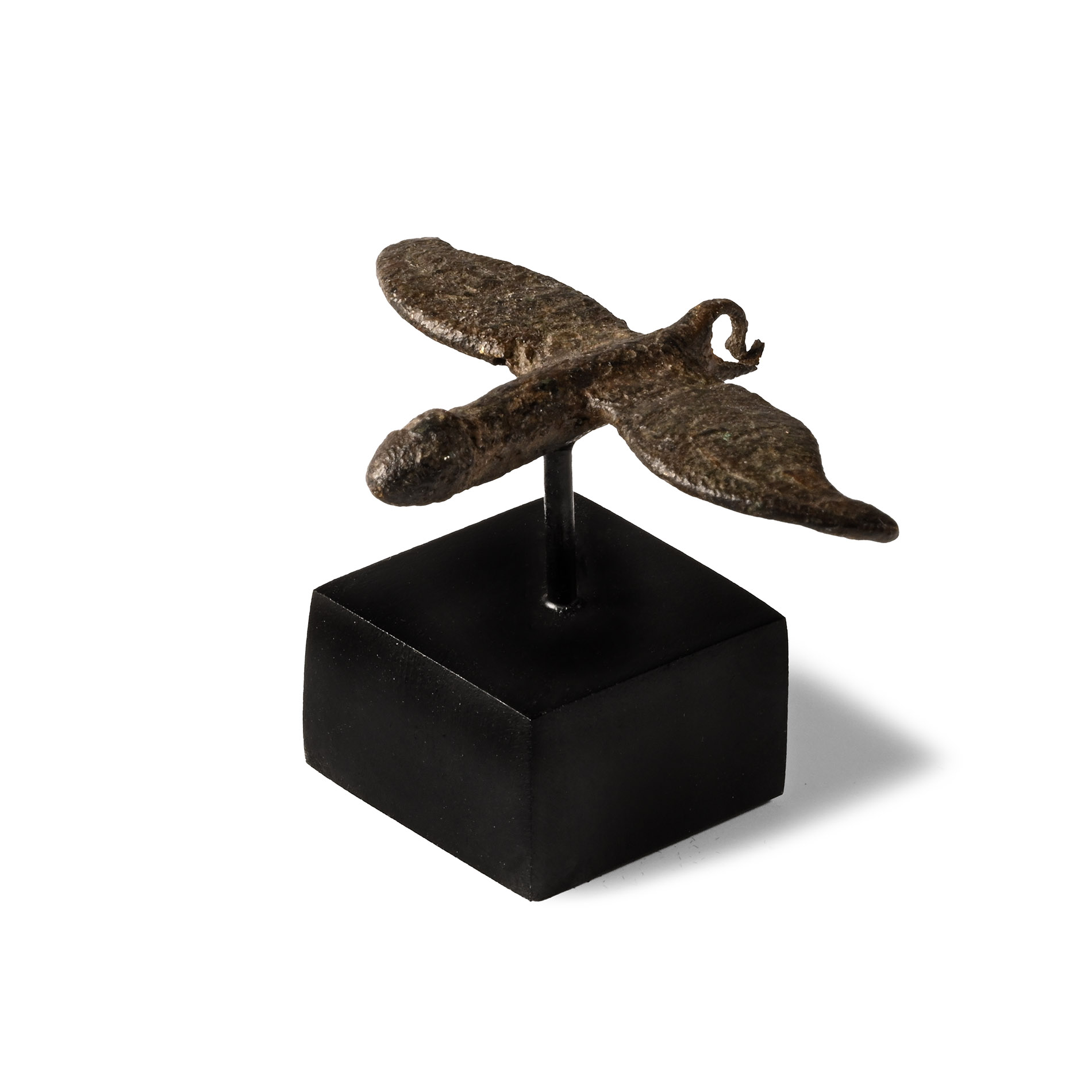 Roman Bronze Flying Phallus Pendent