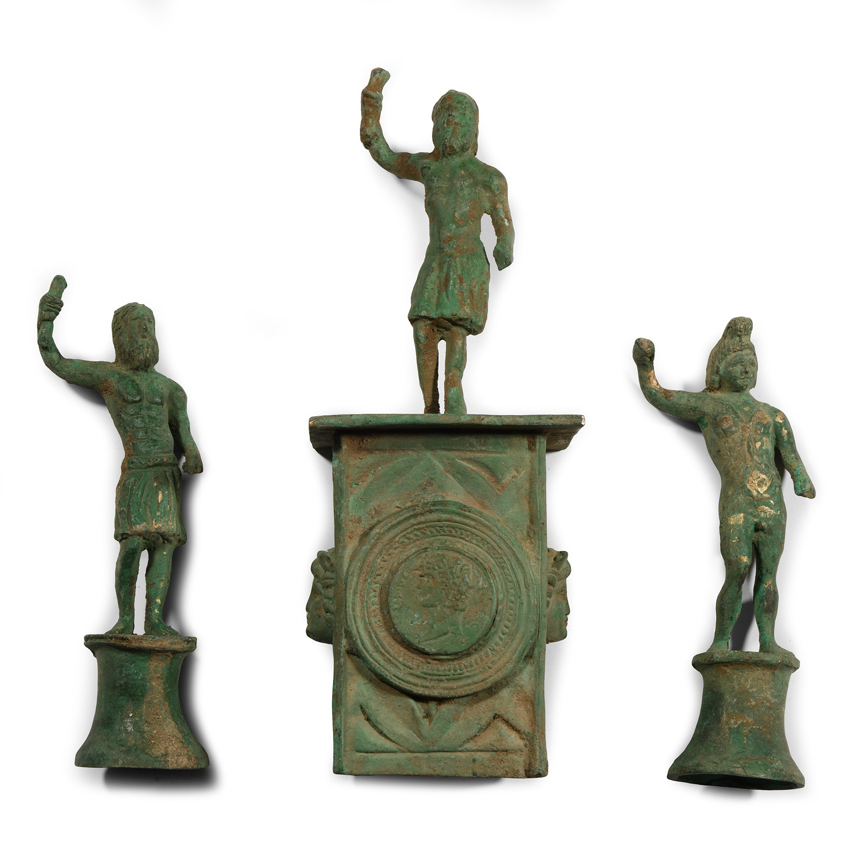 Bronze Statuette Group