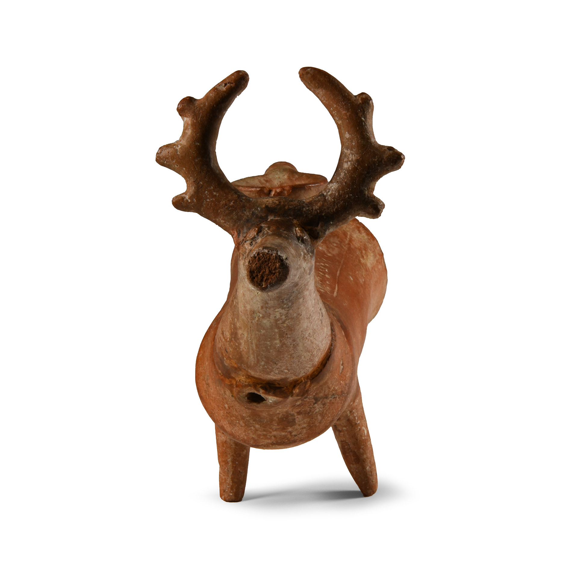 Amlash Terracotta Stag Rhyton